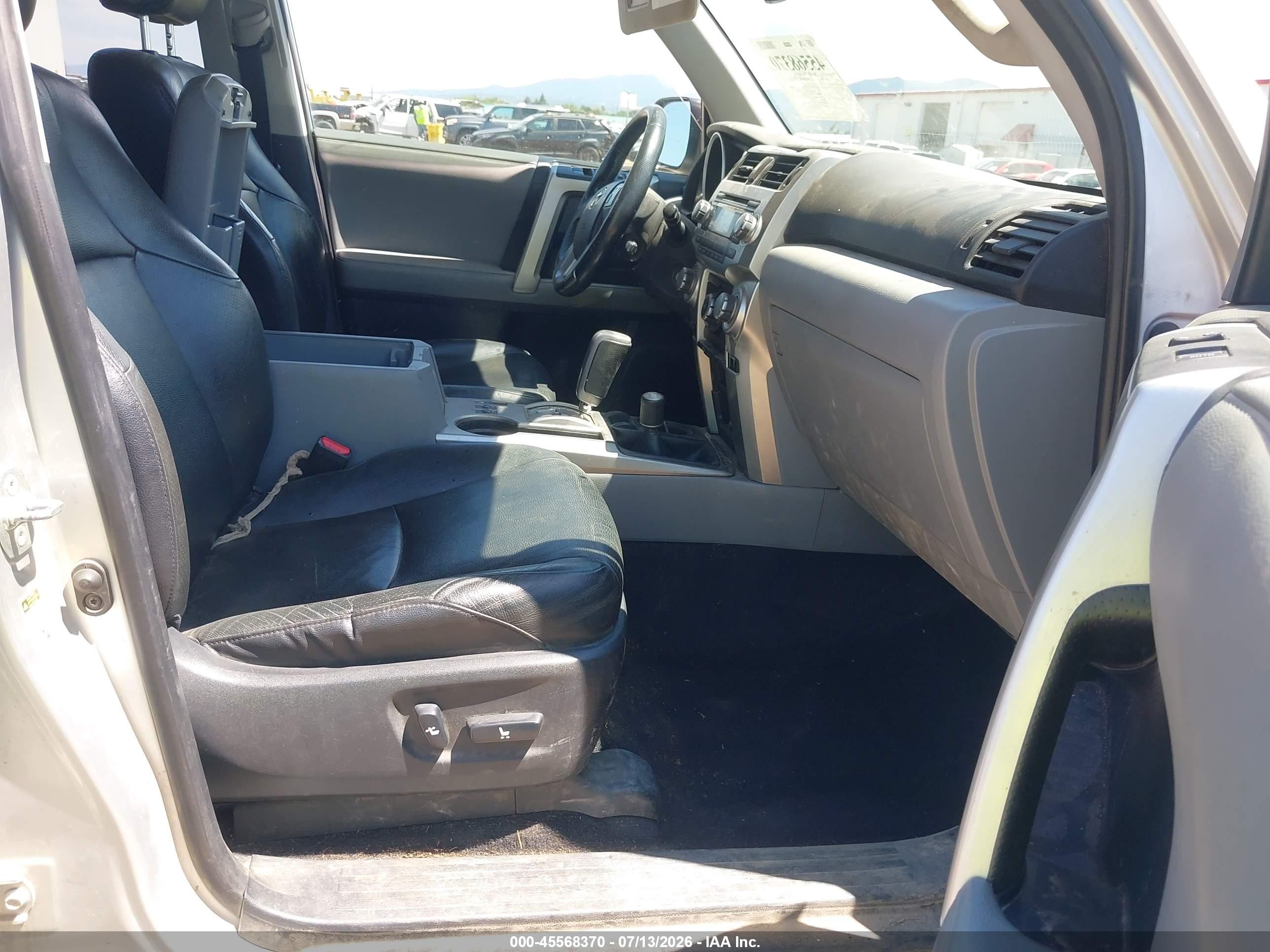 2010 Toyota 4runner Sr5 V6 Silver vin: JTEBU5JR5A5003774