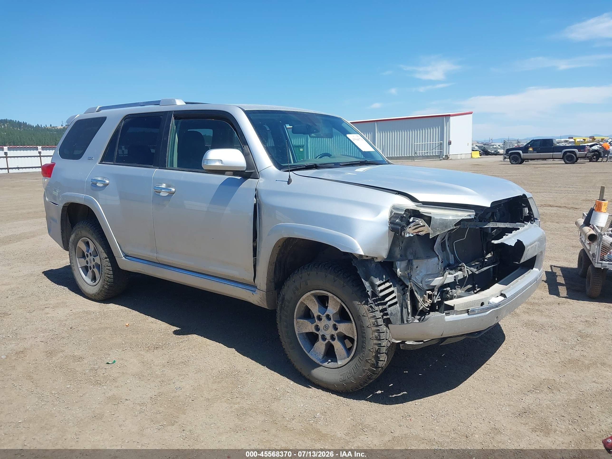 2010 Toyota 4runner Sr5 V6 Серебряный vin: JTEBU5JR5A5003774