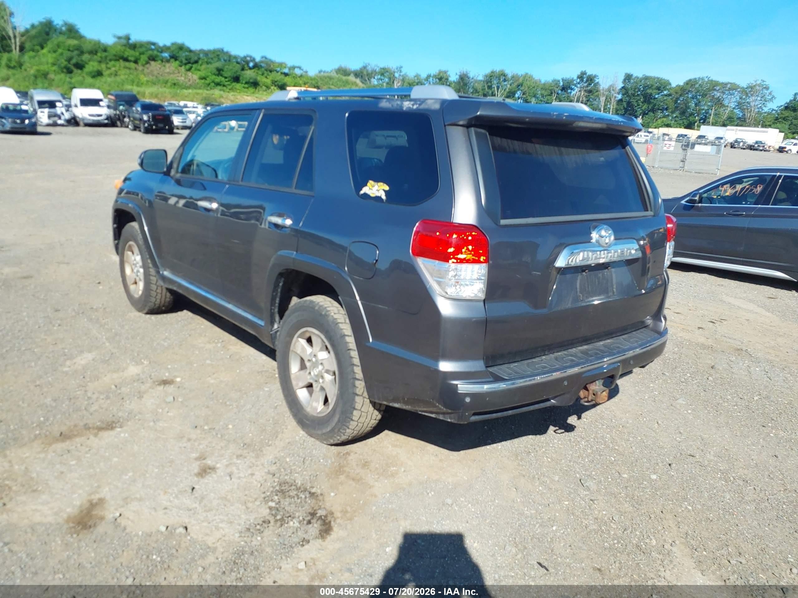 2010 Toyota 4runner Sr5 V6 Gray vin: JTEBU5JR5A5016637