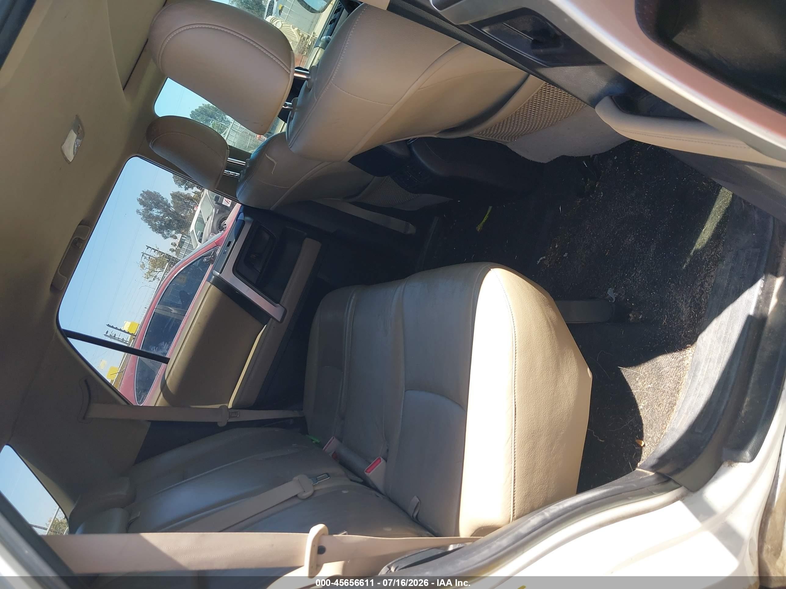 2010 Toyota 4runner Limited V6 White vin: JTEBU5JR5A5026973