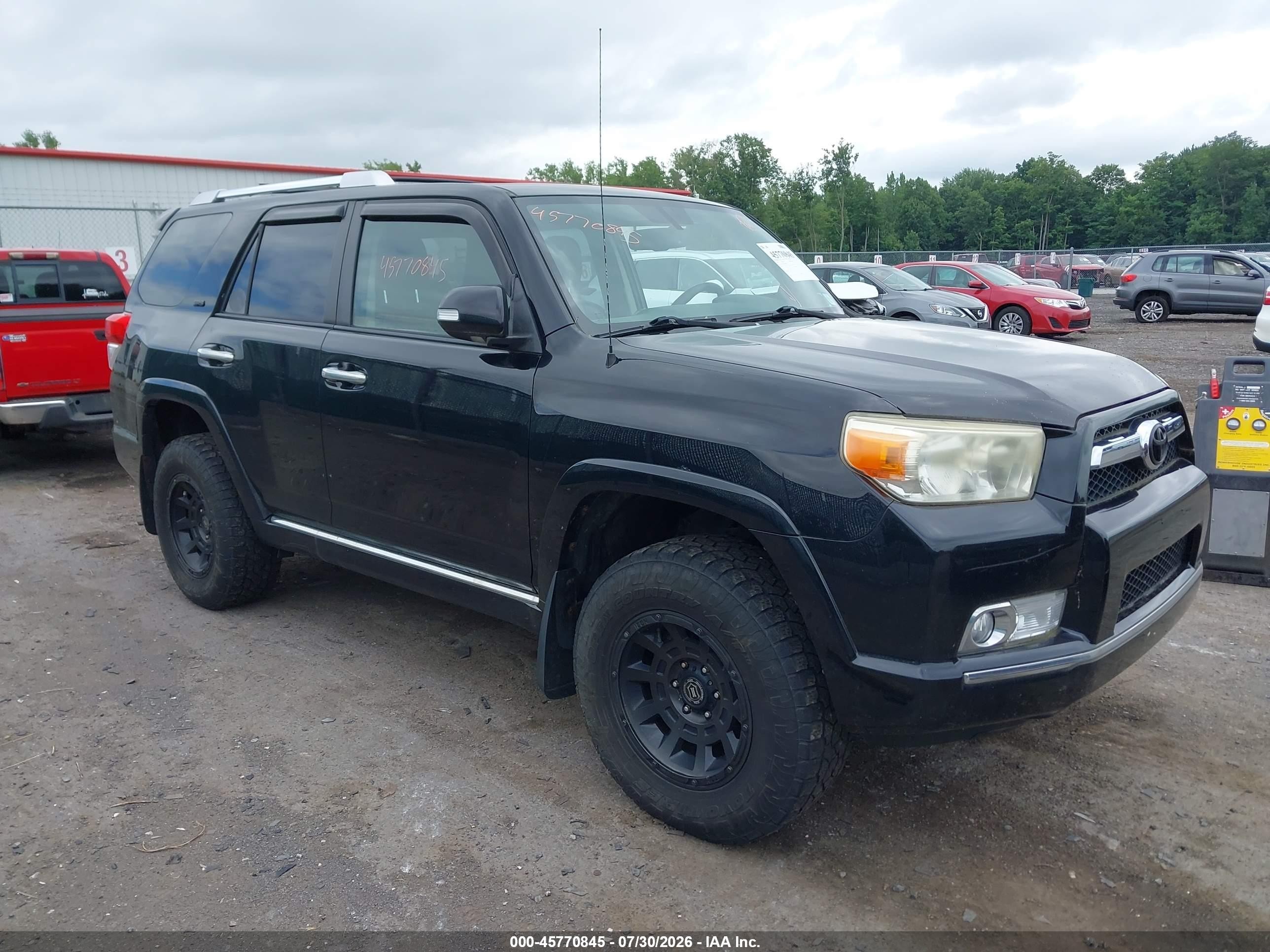 2010 Toyota 4runner Sr5 V6 Black vin: JTEBU5JR5A5028948