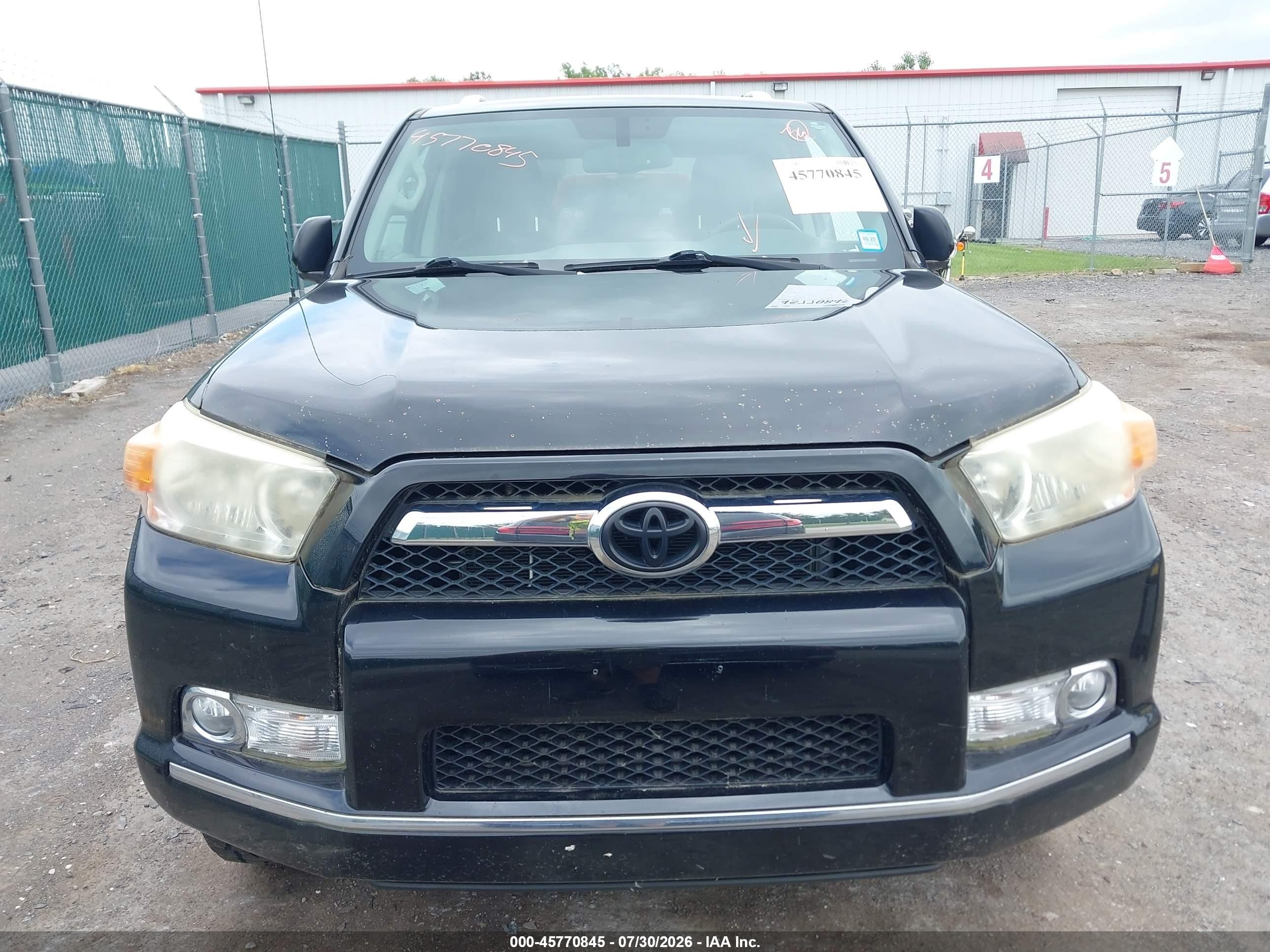 2010 Toyota 4runner Sr5 V6 Black vin: JTEBU5JR5A5028948