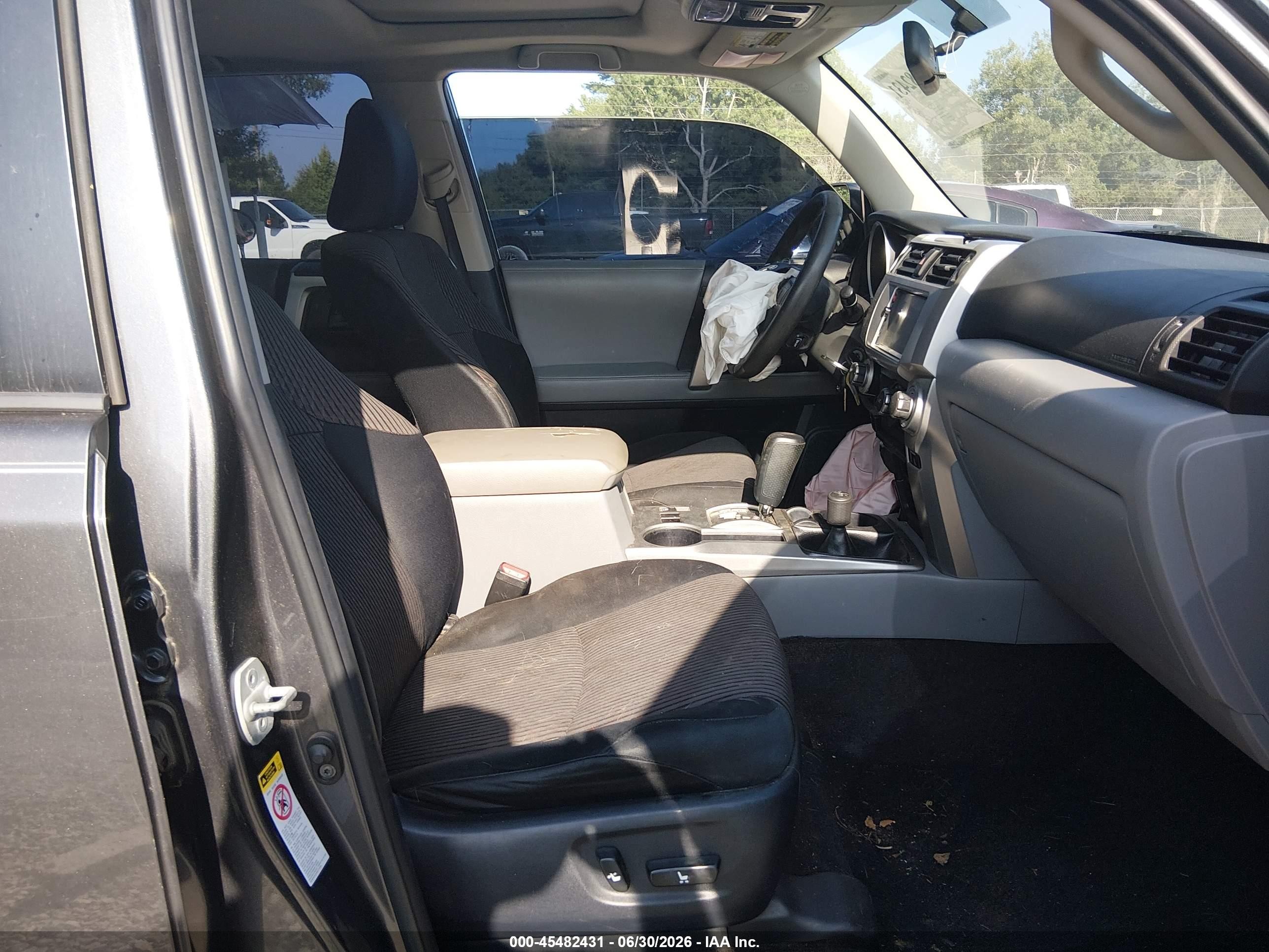 2010 Toyota 4runner Sr5 V6 Gray vin: JTEBU5JR5A5029355