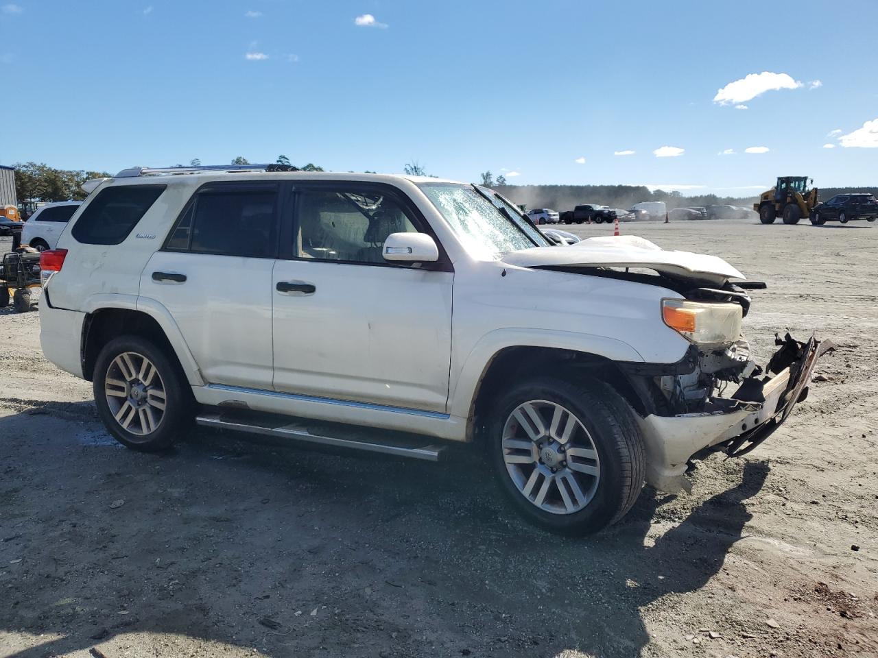 2011 Toyota 4runner Sr5 White vin: JTEBU5JR5B5039885