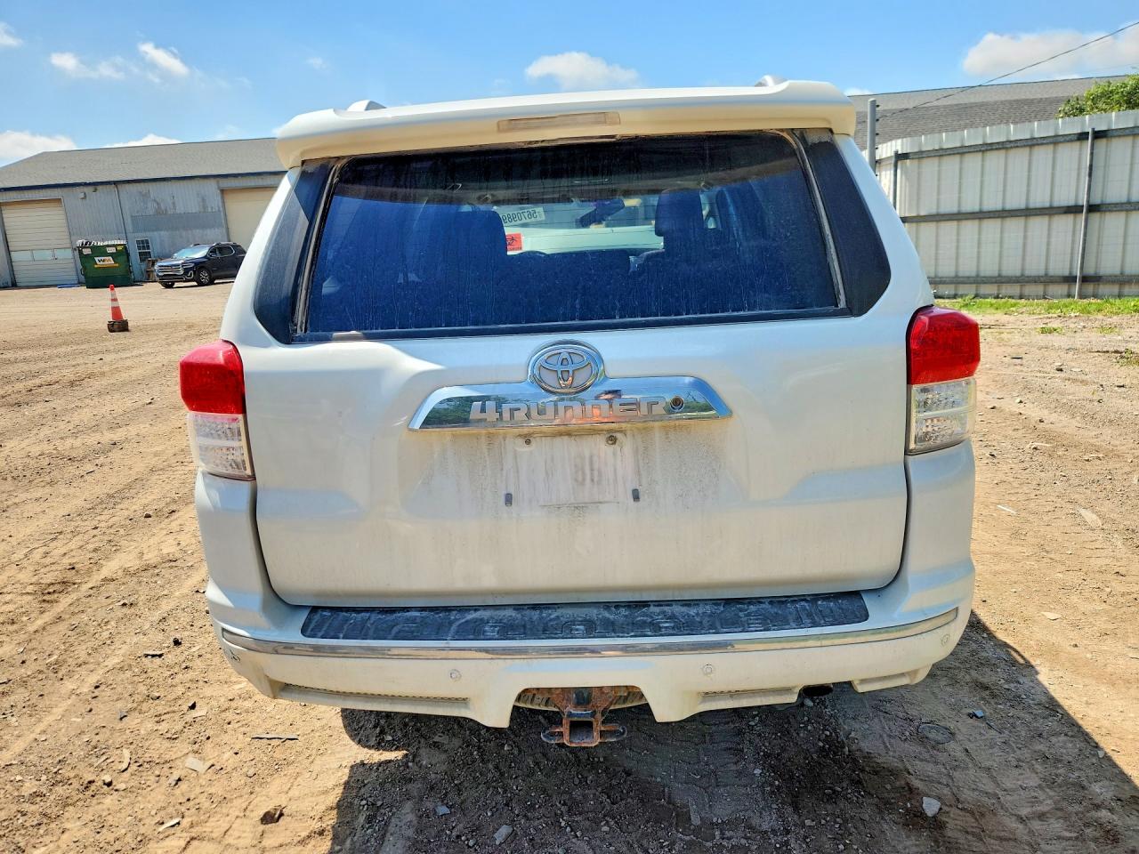 2011 Toyota 4runner Sr5 White vin: JTEBU5JR5B5056413