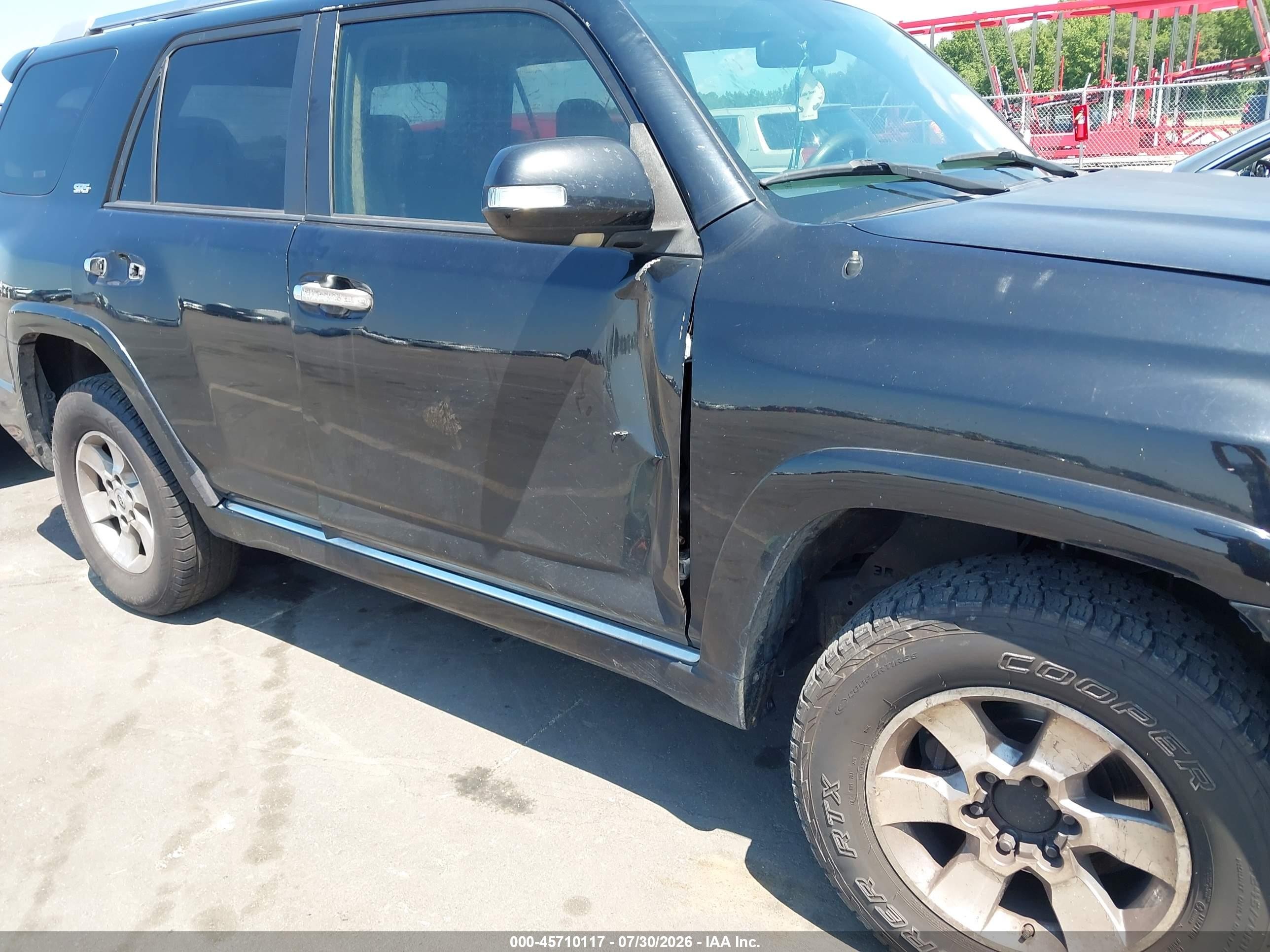 2011 Toyota 4runner Sr5 V6 Black vin: JTEBU5JR5B5065807