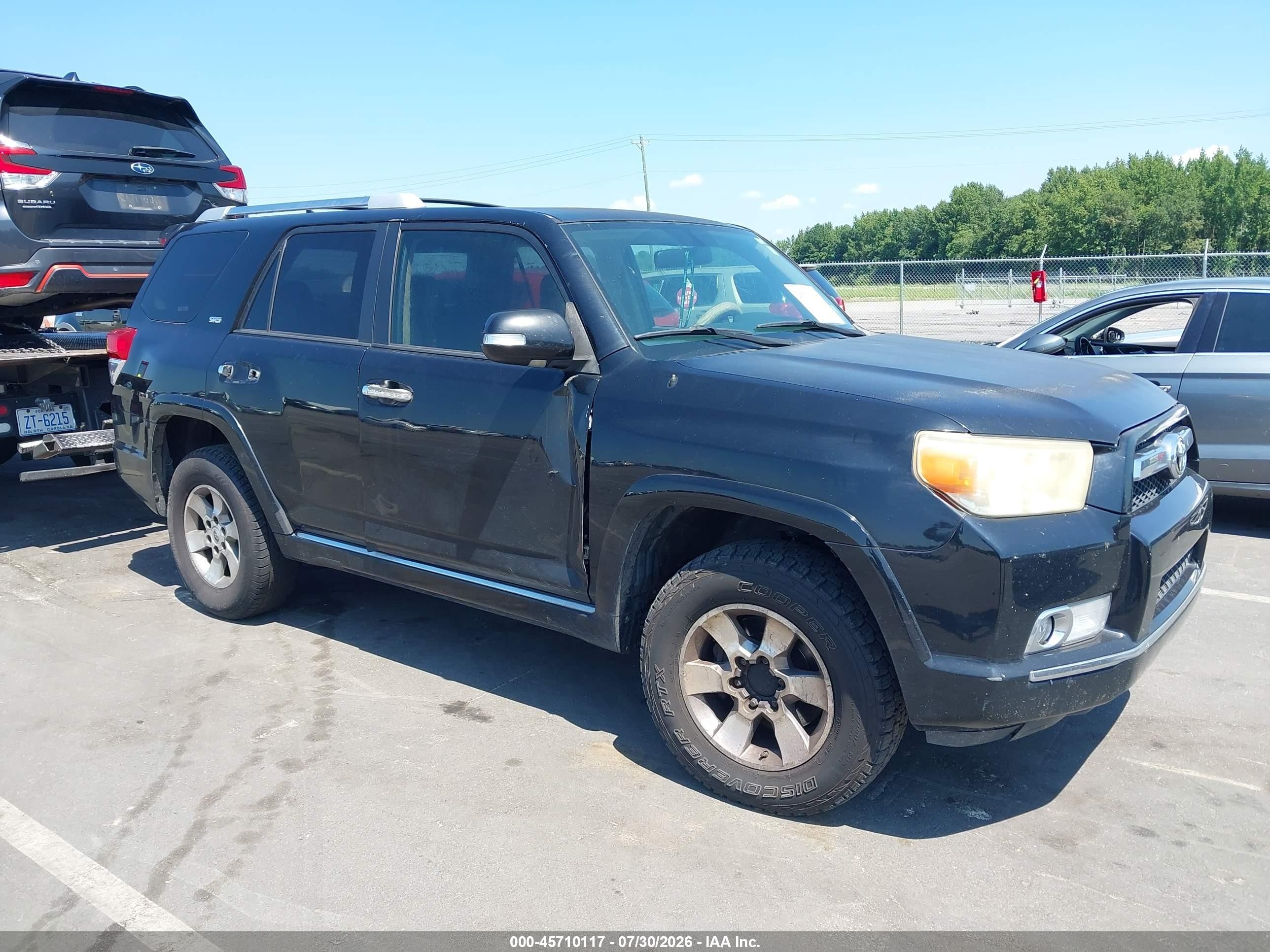 2011 Toyota 4runner Sr5 V6 Black vin: JTEBU5JR5B5065807