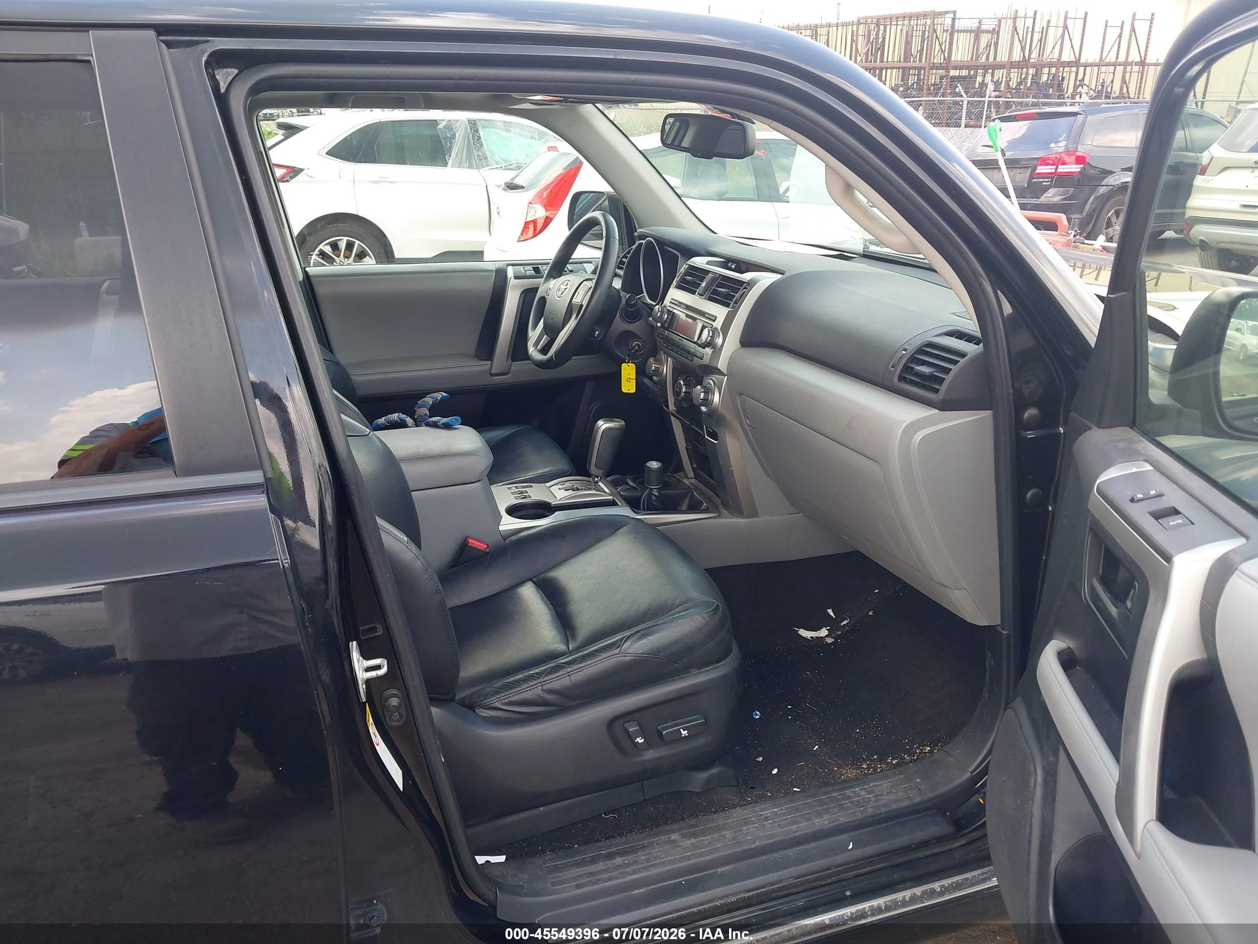 2011 Toyota 4runner Sr5 V6 Black vin: JTEBU5JR5B5075396