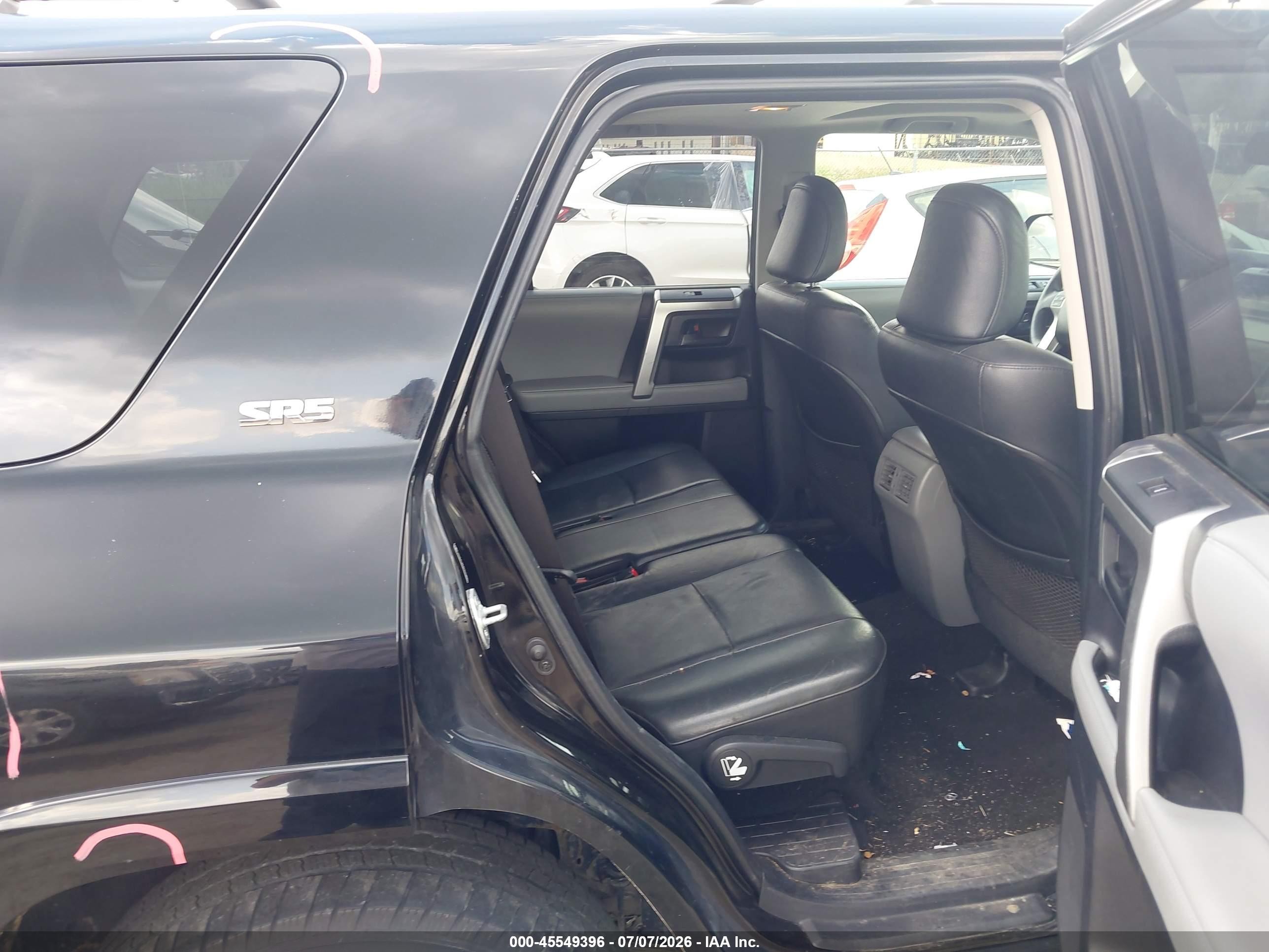 2011 Toyota 4runner Sr5 V6 Black vin: JTEBU5JR5B5075396