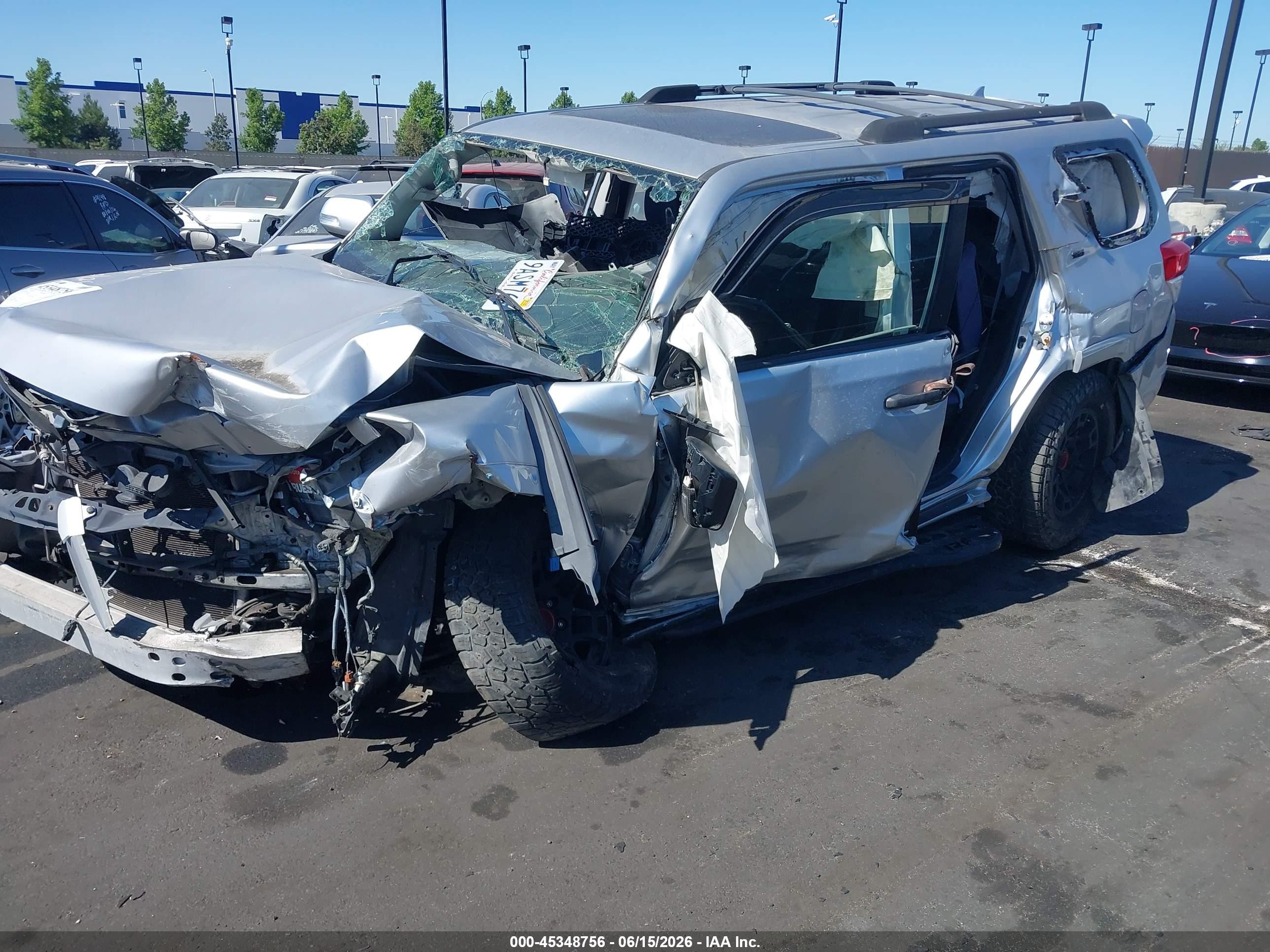 2012 Toyota 4runner Sr5 Silver vin: JTEBU5JR5C5081717