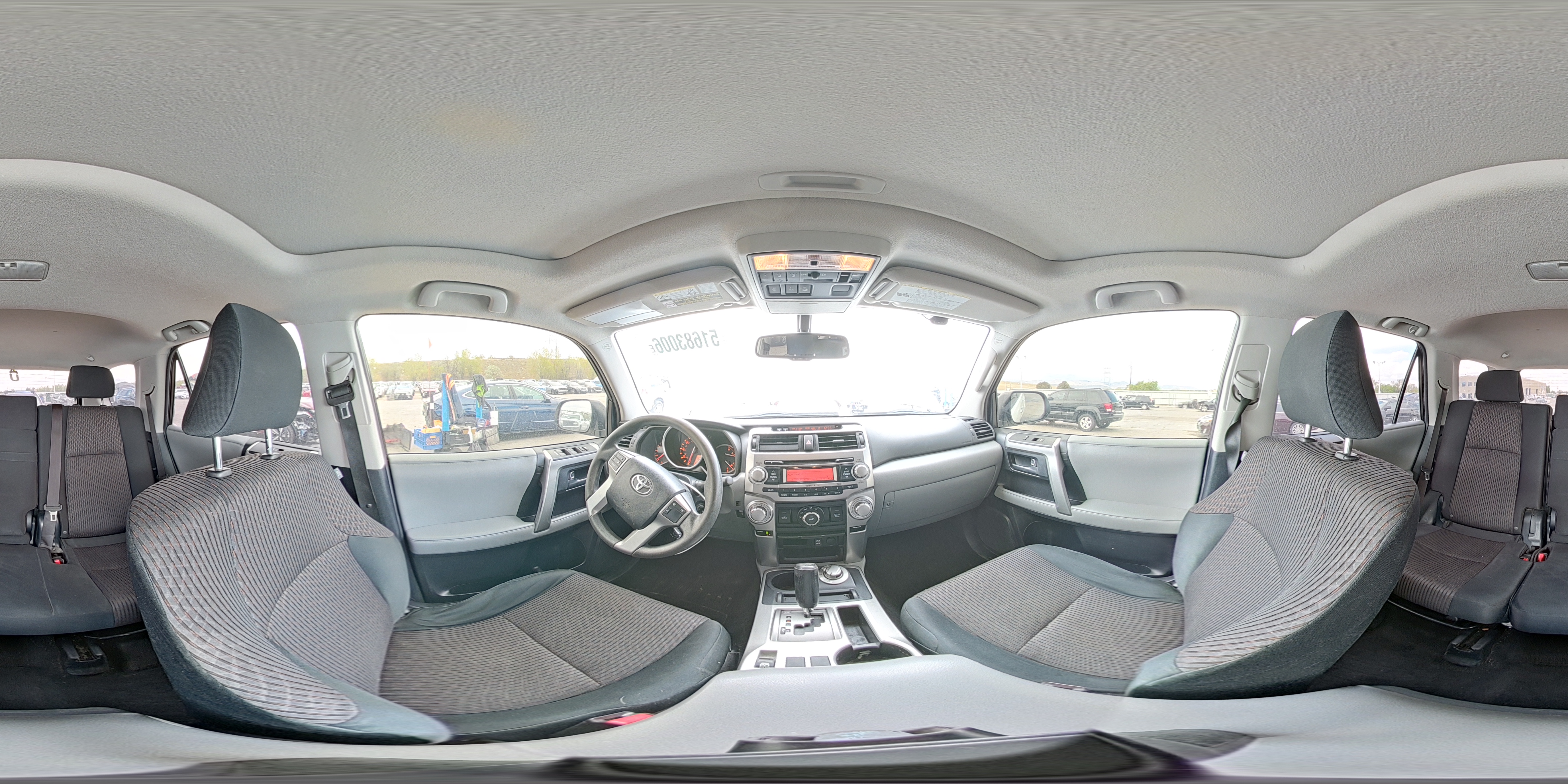2013 Toyota 4runner Sr5 White vin: JTEBU5JR5D5128519