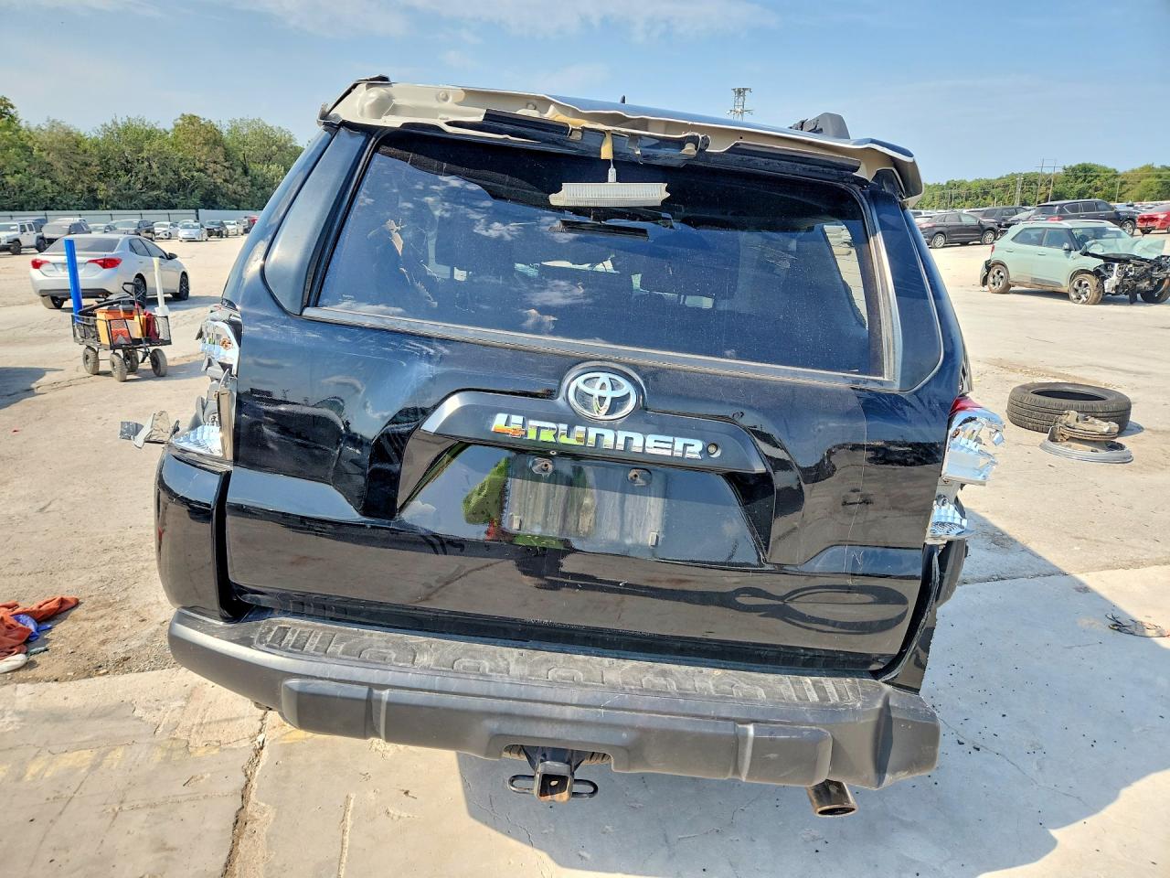 2013 Toyota 4runner Trail Черный vin: JTEBU5JR5D5132487