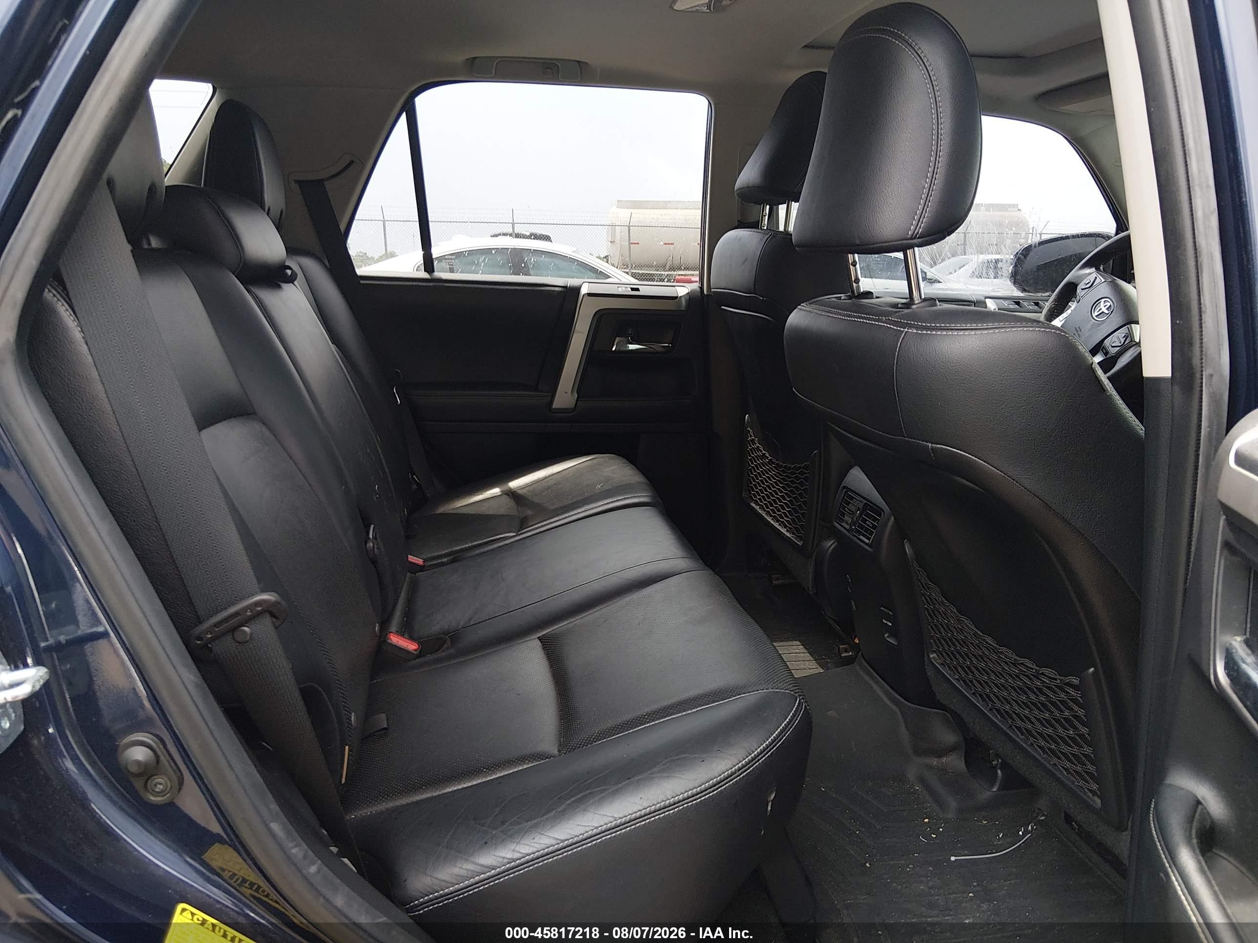 2014 Toyota 4runner Limited Синий vin: JTEBU5JR5E5178970