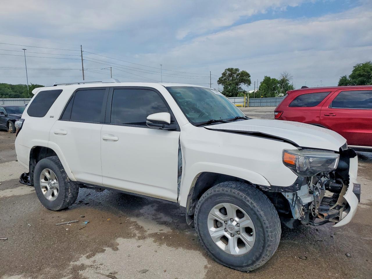 2015 Toyota 4runner Sr5 Premium Белый vin: JTEBU5JR5F5230602