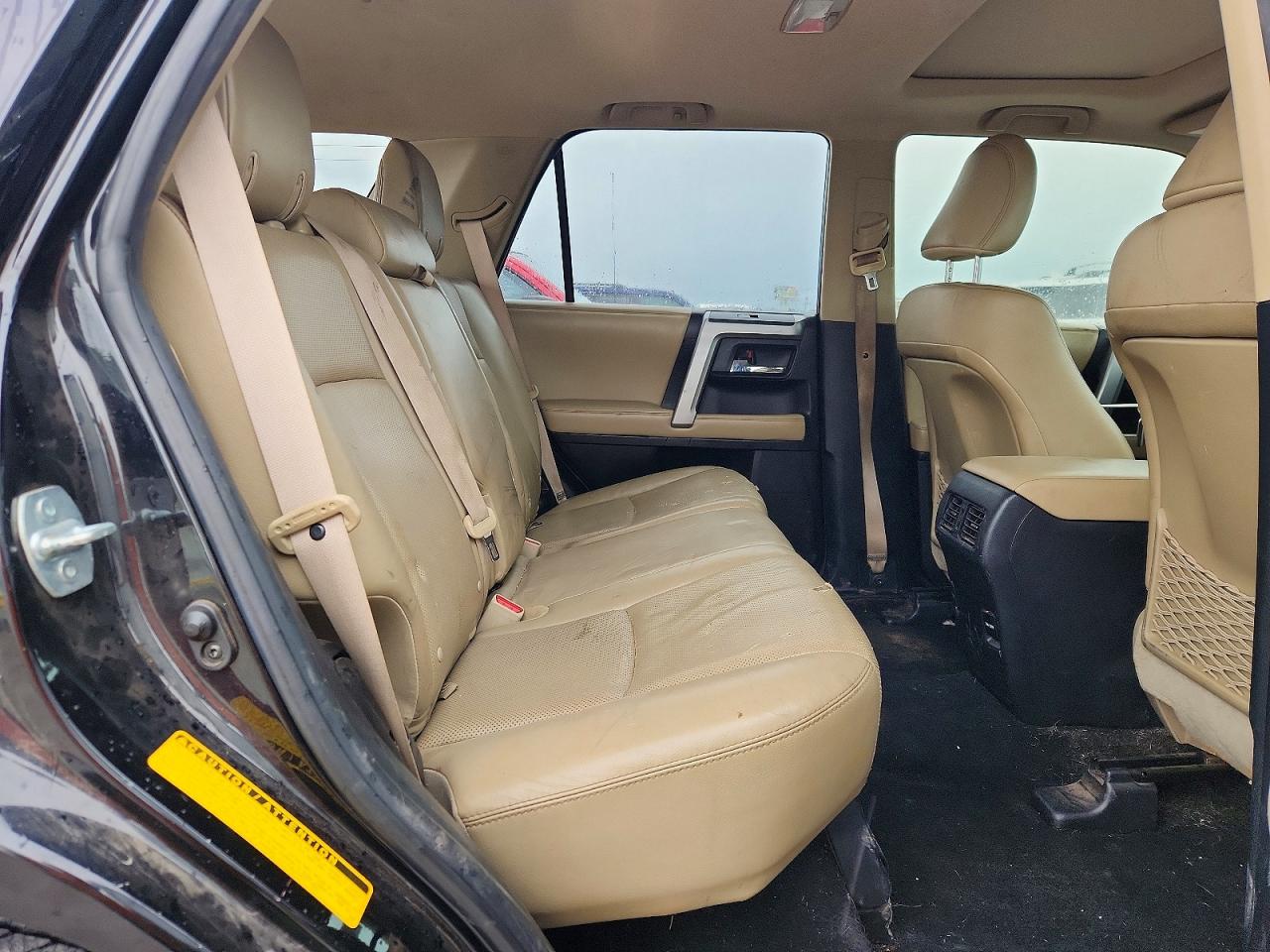 2015 Toyota 4runner Limited Black vin: JTEBU5JR5F5248548
