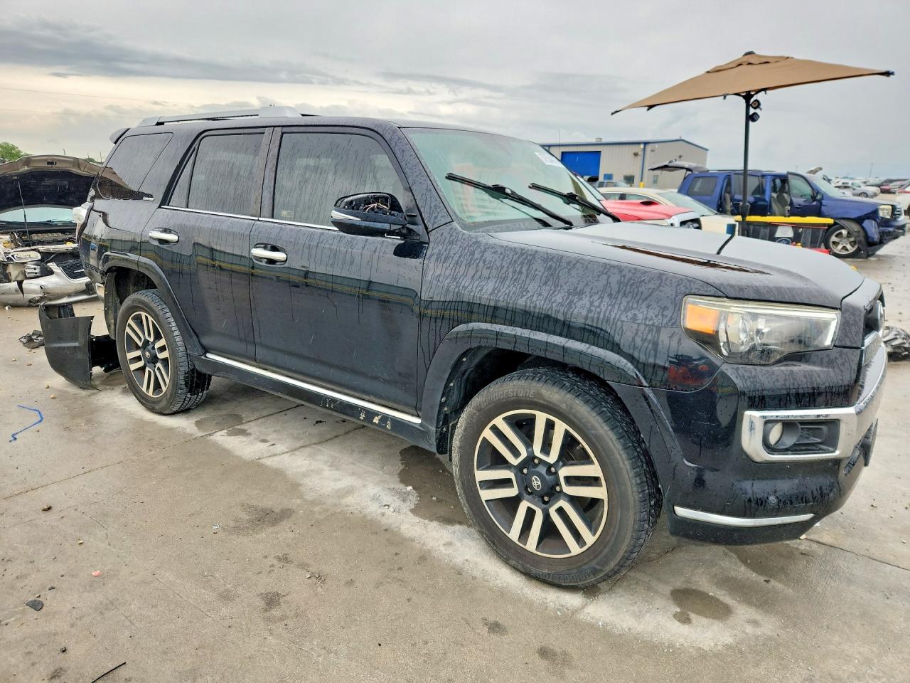 2015 Toyota 4runner Limited Black vin: JTEBU5JR5F5248548