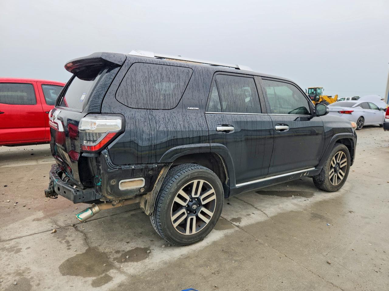 2015 Toyota 4runner Limited Black vin: JTEBU5JR5F5248548