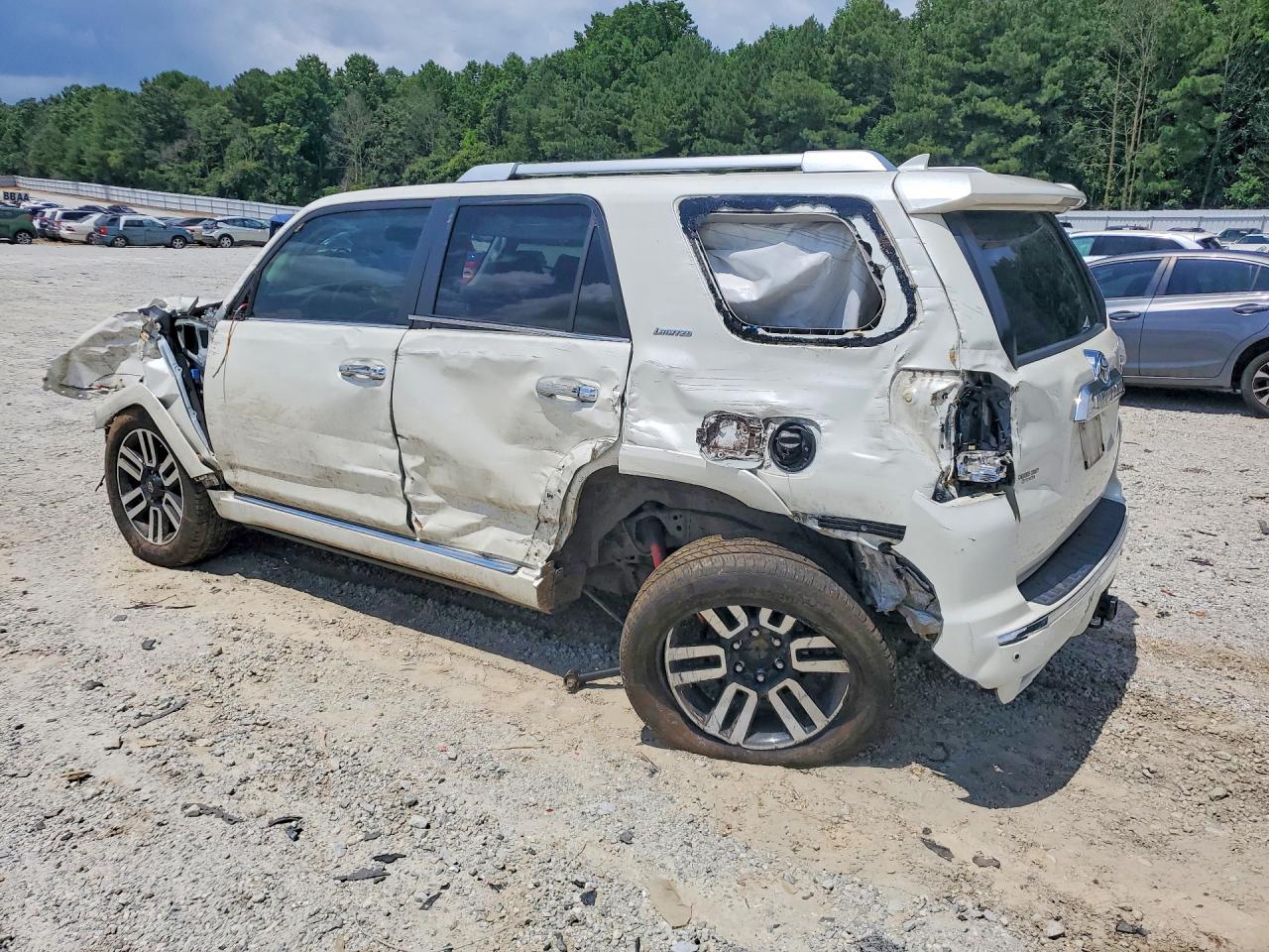 2015 Toyota 4runner Белый vin: JTEBU5JR5F5256925