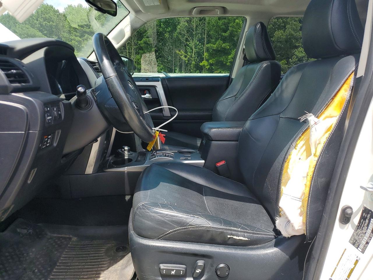 2015 Toyota 4runner Белый vin: JTEBU5JR5F5256925
