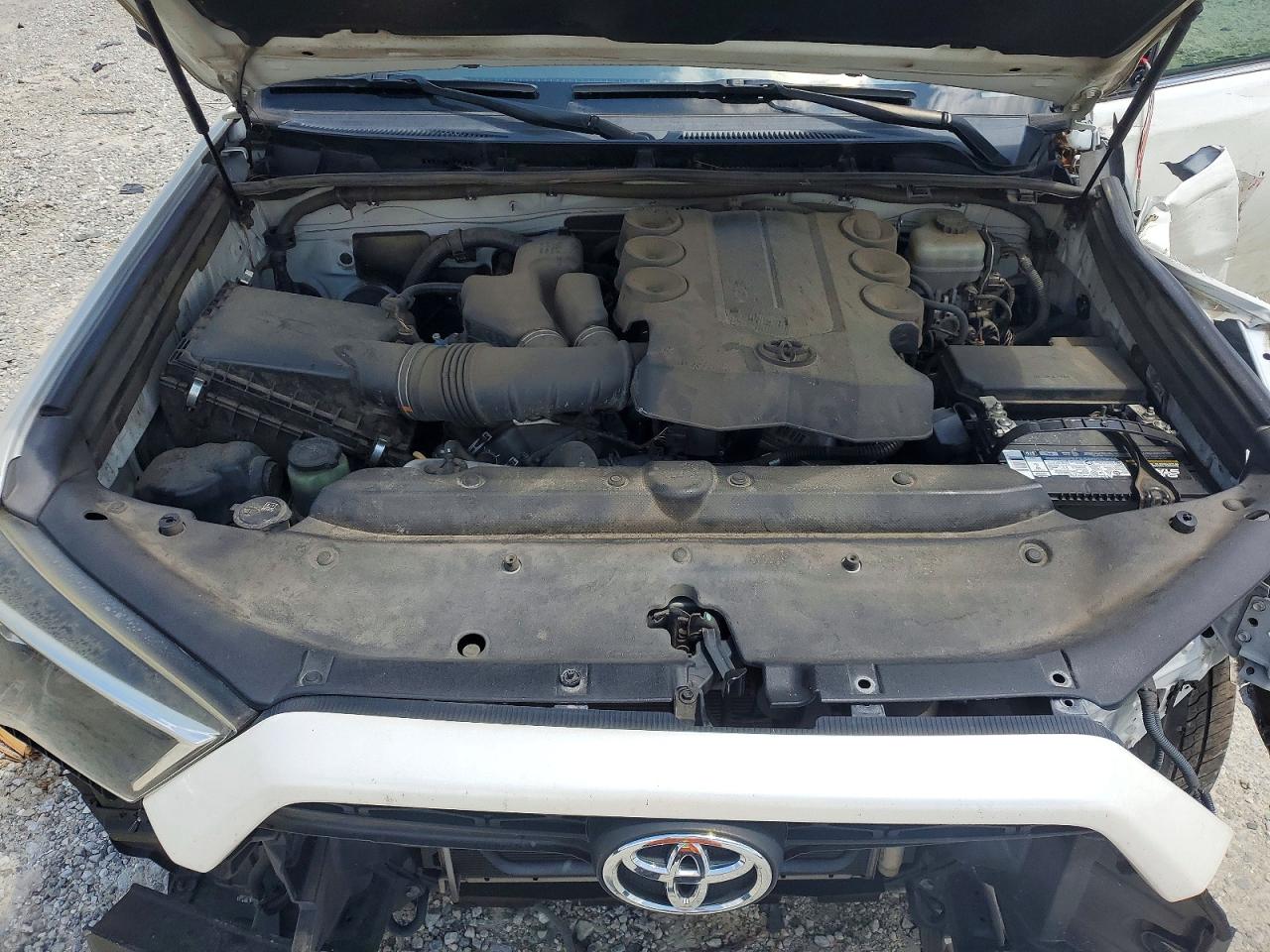 2015 Toyota 4runner Белый vin: JTEBU5JR5F5256925