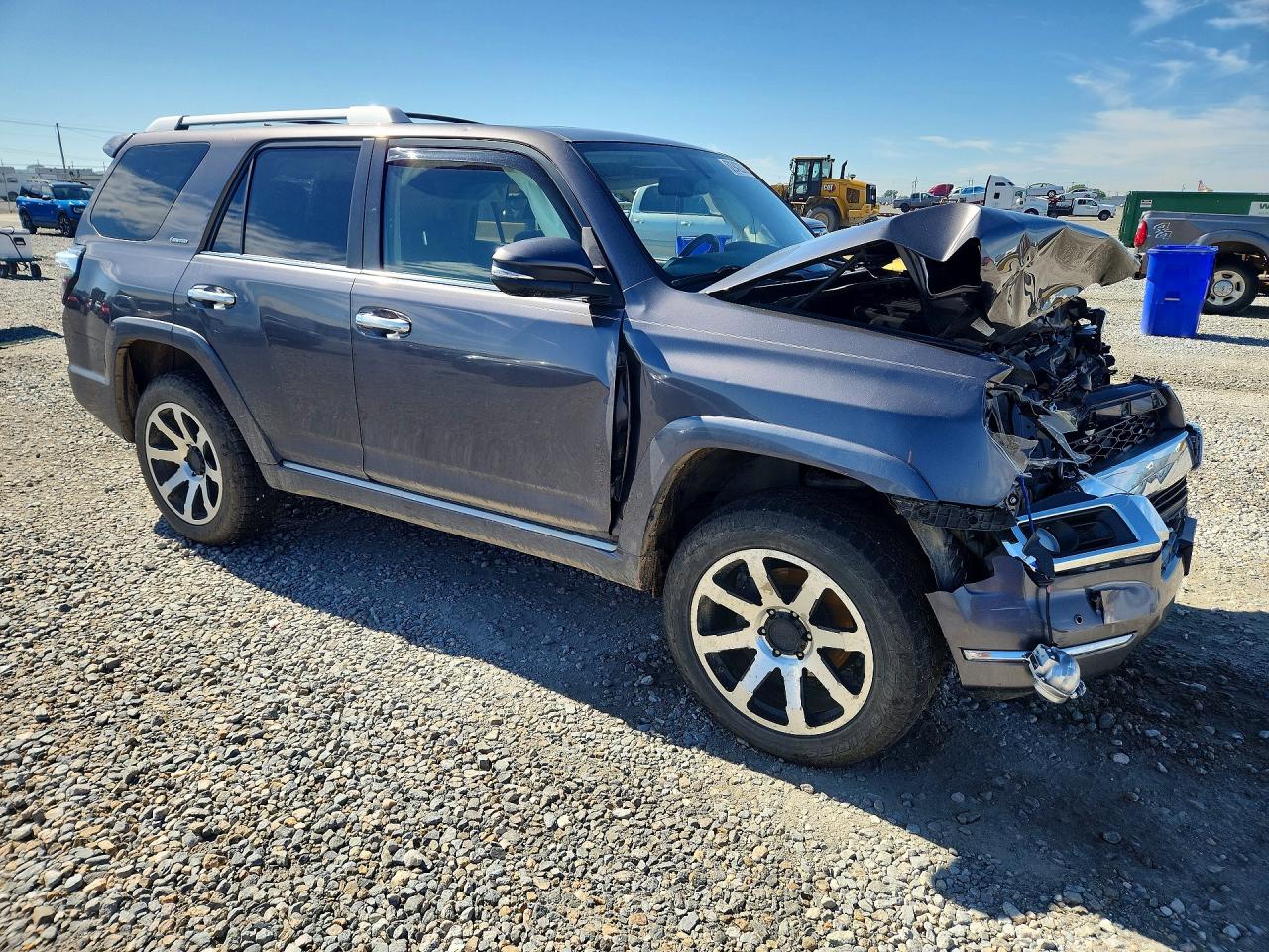 2015 Toyota 4runner Limited Серый vin: JTEBU5JR5F5258979