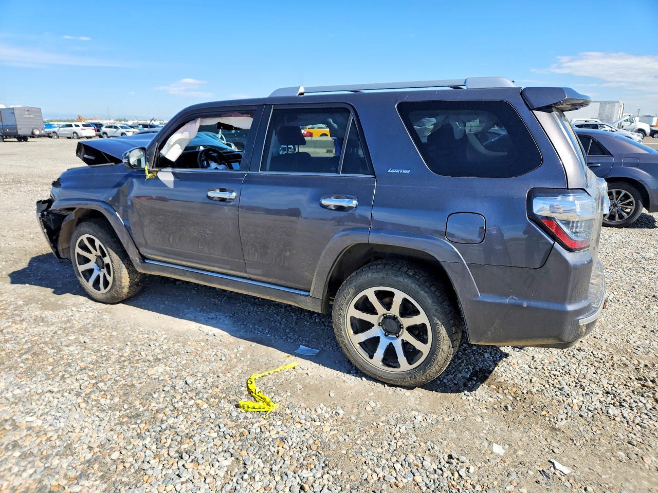 2015 Toyota 4runner Limited Серый vin: JTEBU5JR5F5258979
