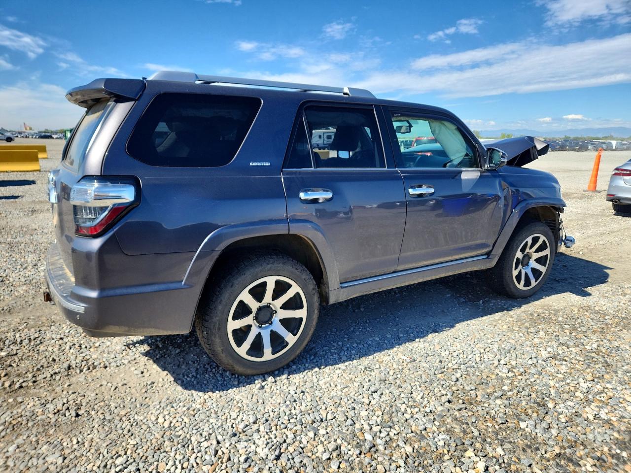 2015 Toyota 4runner Limited Серый vin: JTEBU5JR5F5258979