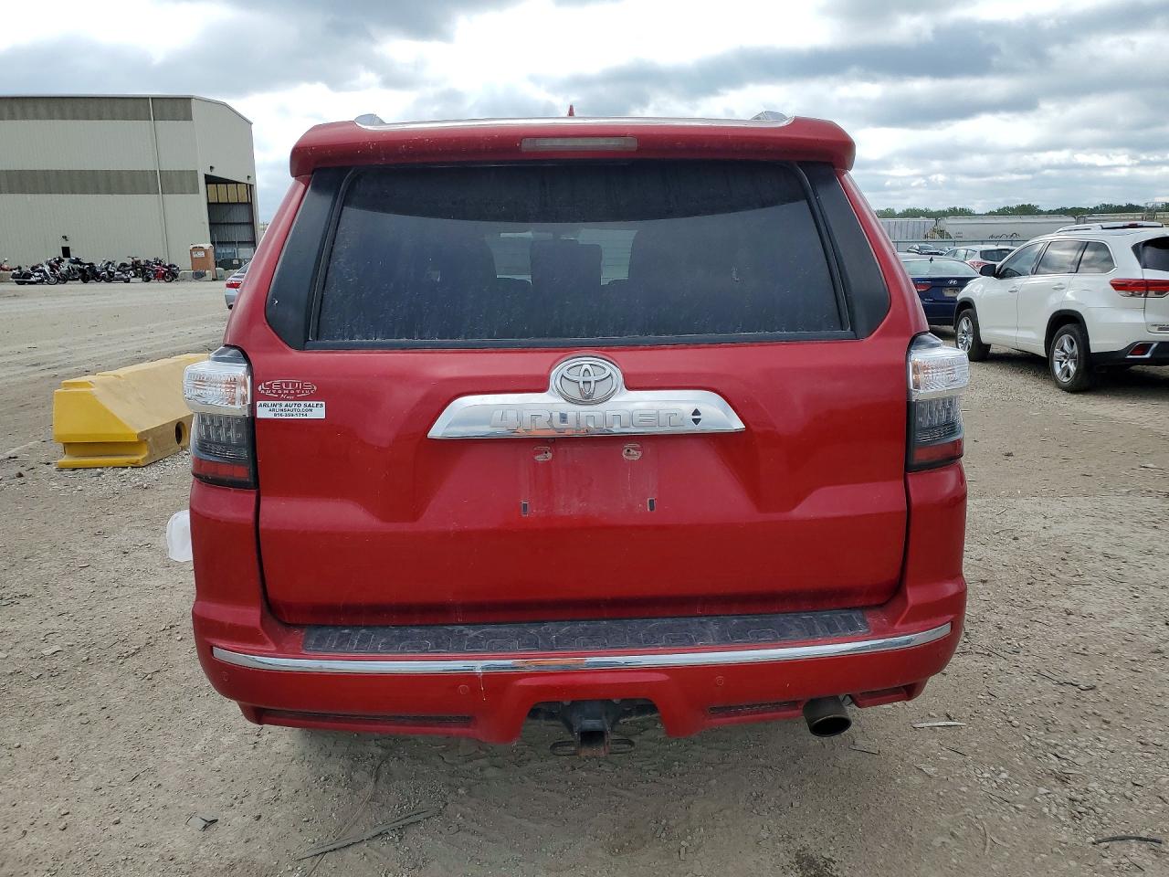 2015 Toyota 4runner Limited Red vin: JTEBU5JR5F5271764