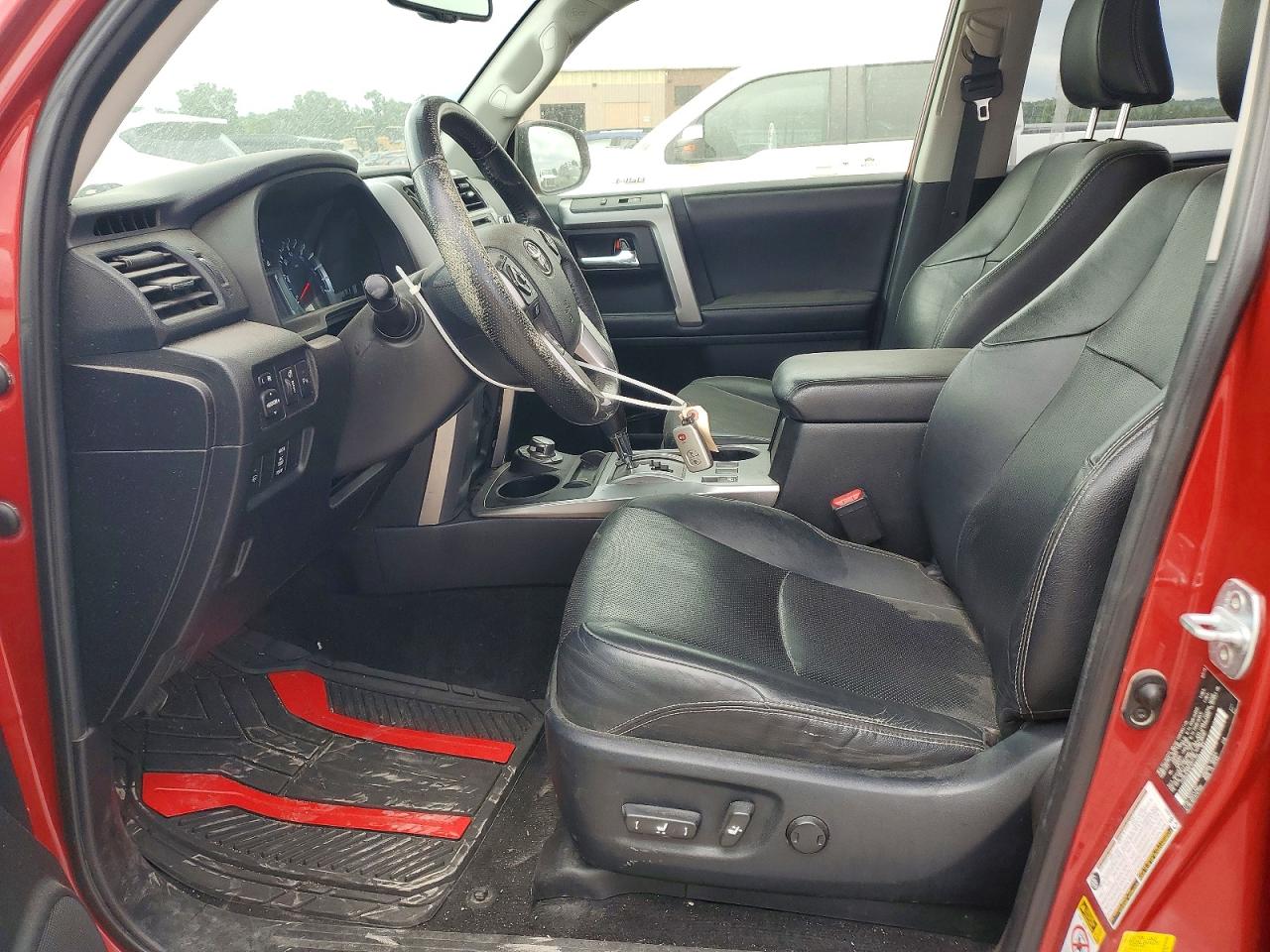 2015 Toyota 4runner Limited Red vin: JTEBU5JR5F5271764