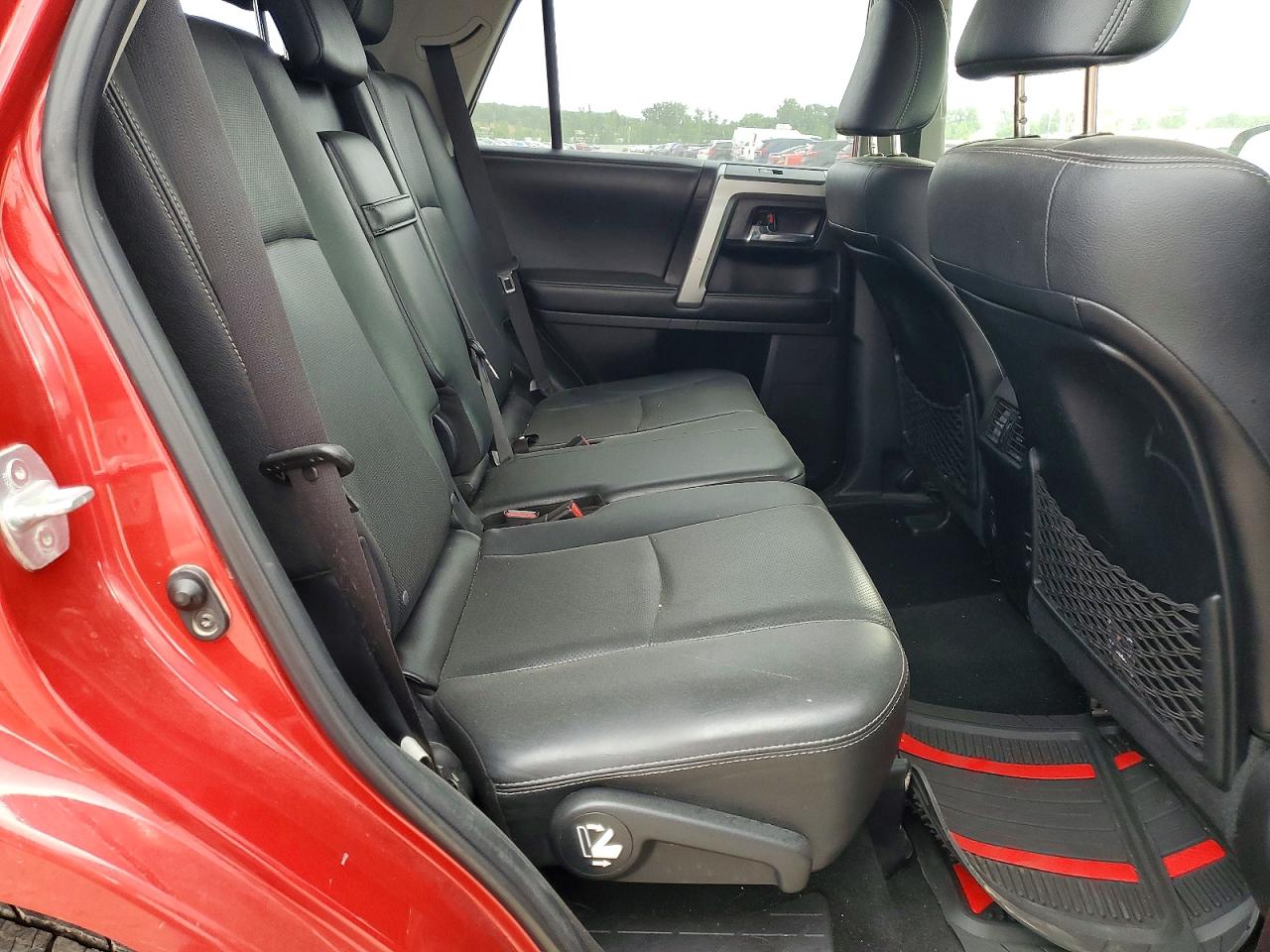 2015 Toyota 4runner Limited Red vin: JTEBU5JR5F5271764