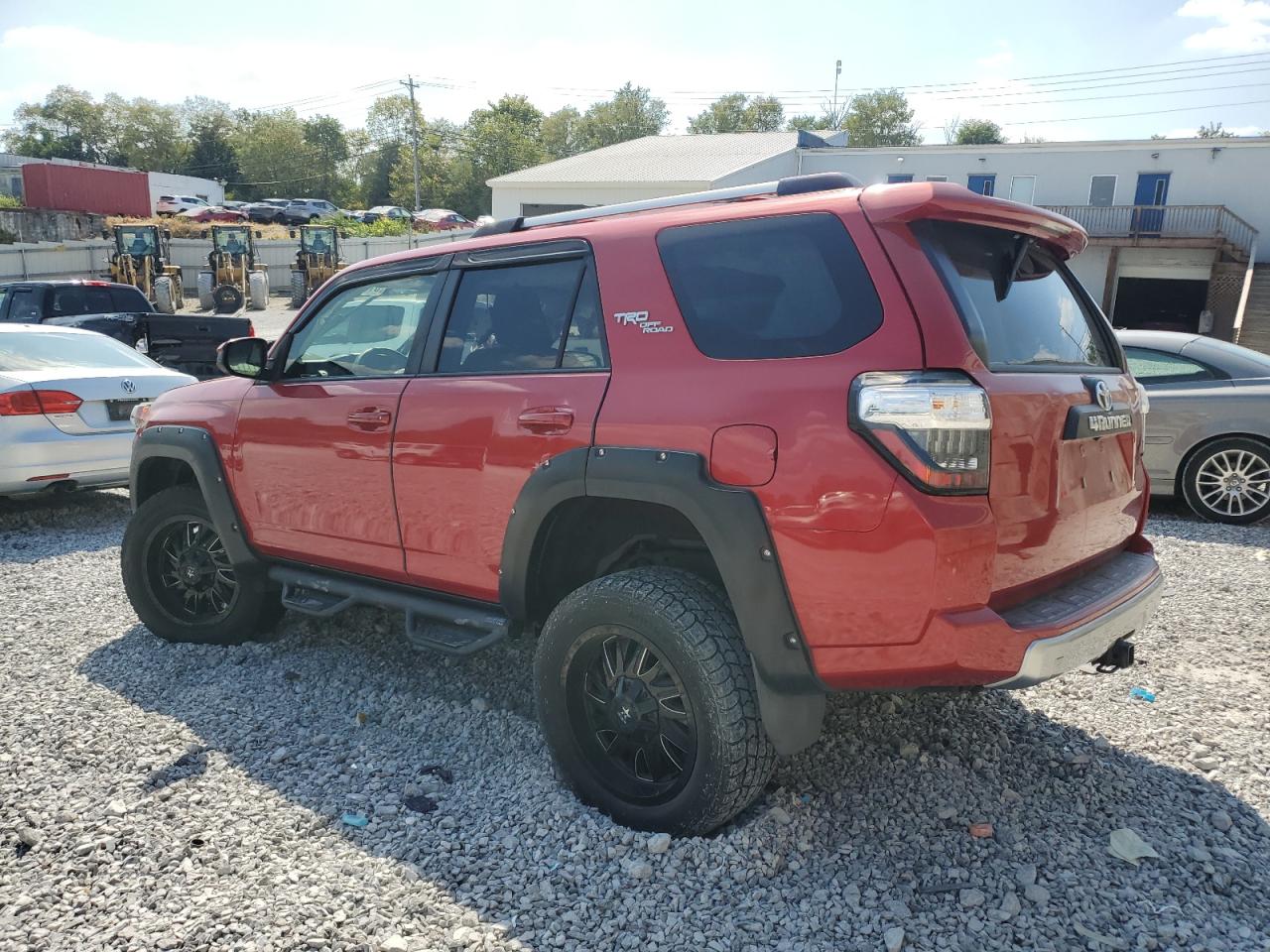 2018 Toyota 4runner Sr5/sr5 Premium Красный vin: JTEBU5JR5J5577131
