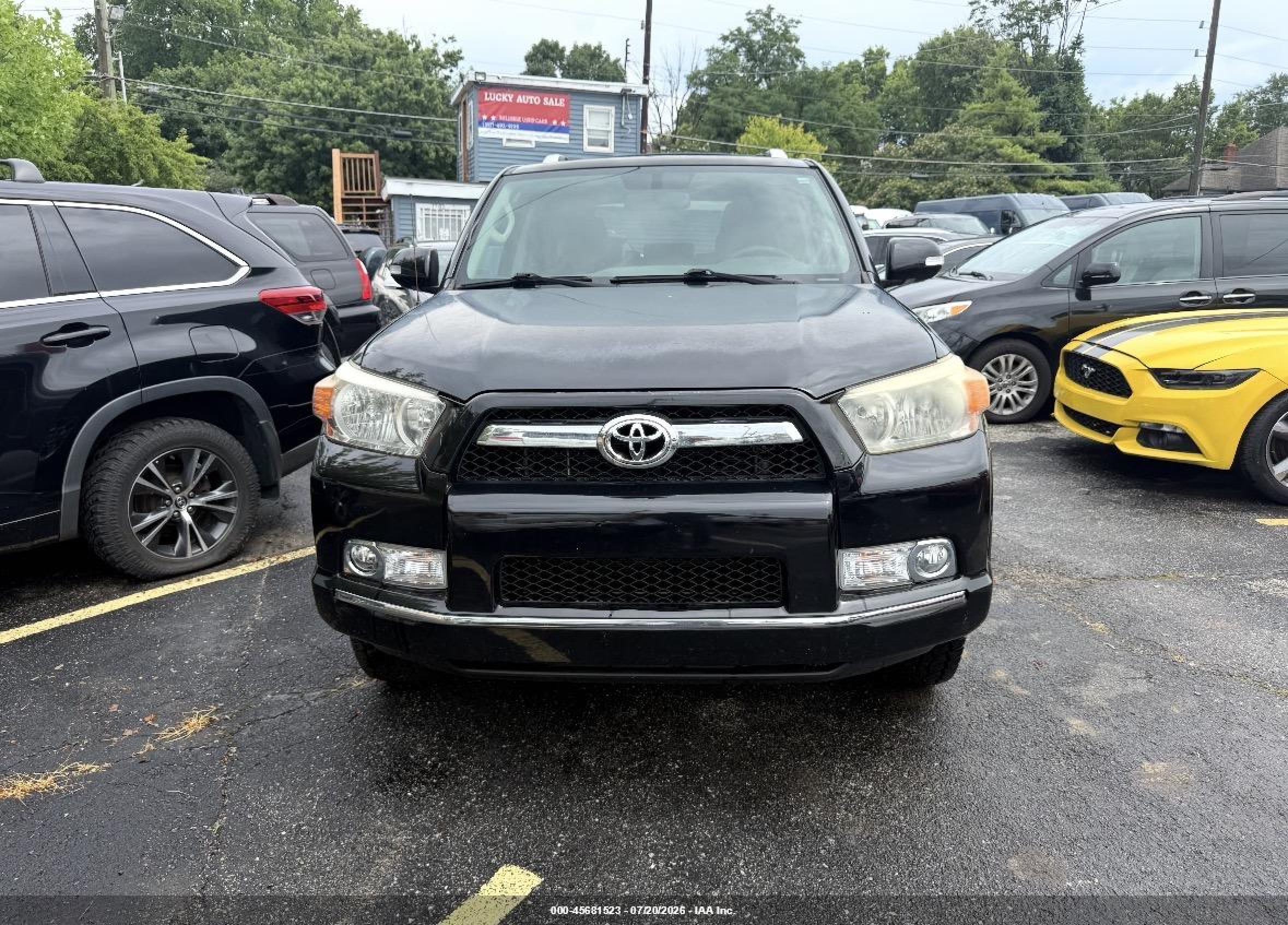 2010 Toyota 4runner Sr5 V6 Black vin: JTEBU5JR6A5012659