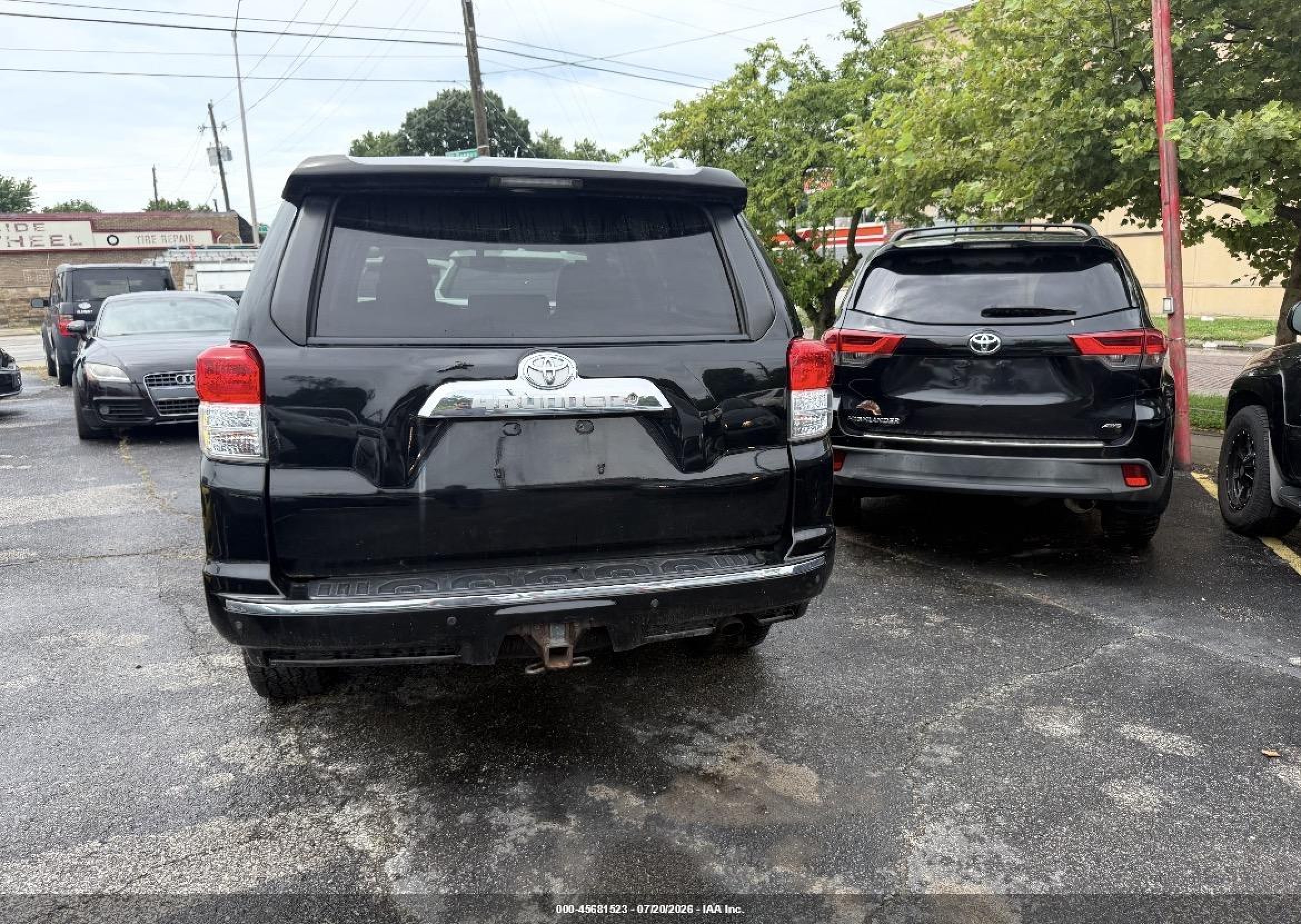 2010 Toyota 4runner Sr5 V6 Black vin: JTEBU5JR6A5012659