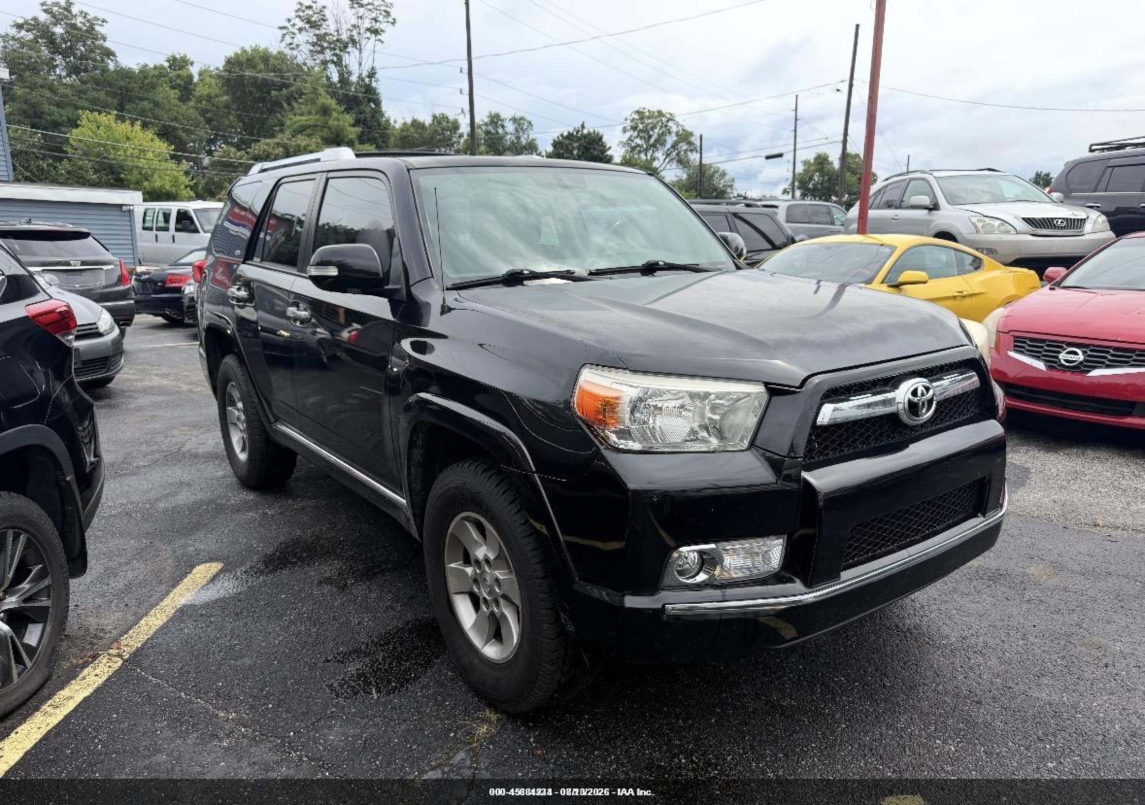 2010 Toyota 4runner Sr5 V6 Black vin: JTEBU5JR6A5012659
