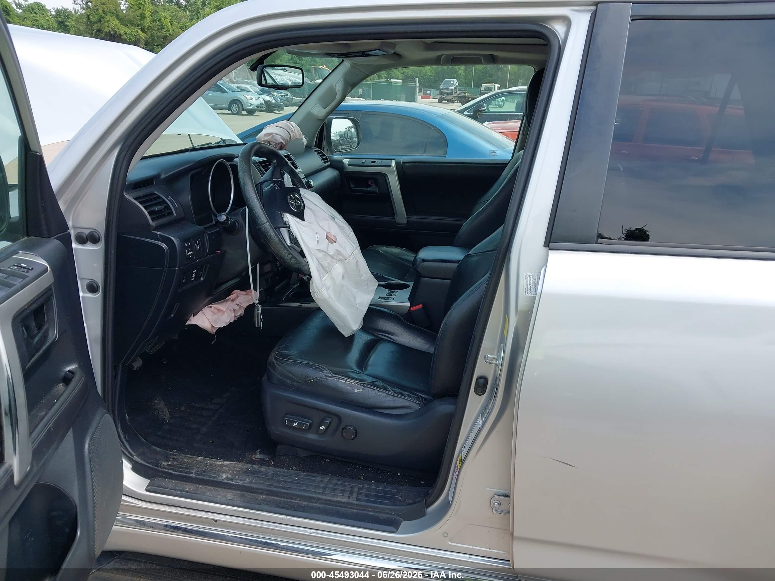 2011 Toyota 4runner Limited V6 Silver vin: JTEBU5JR6B5036896