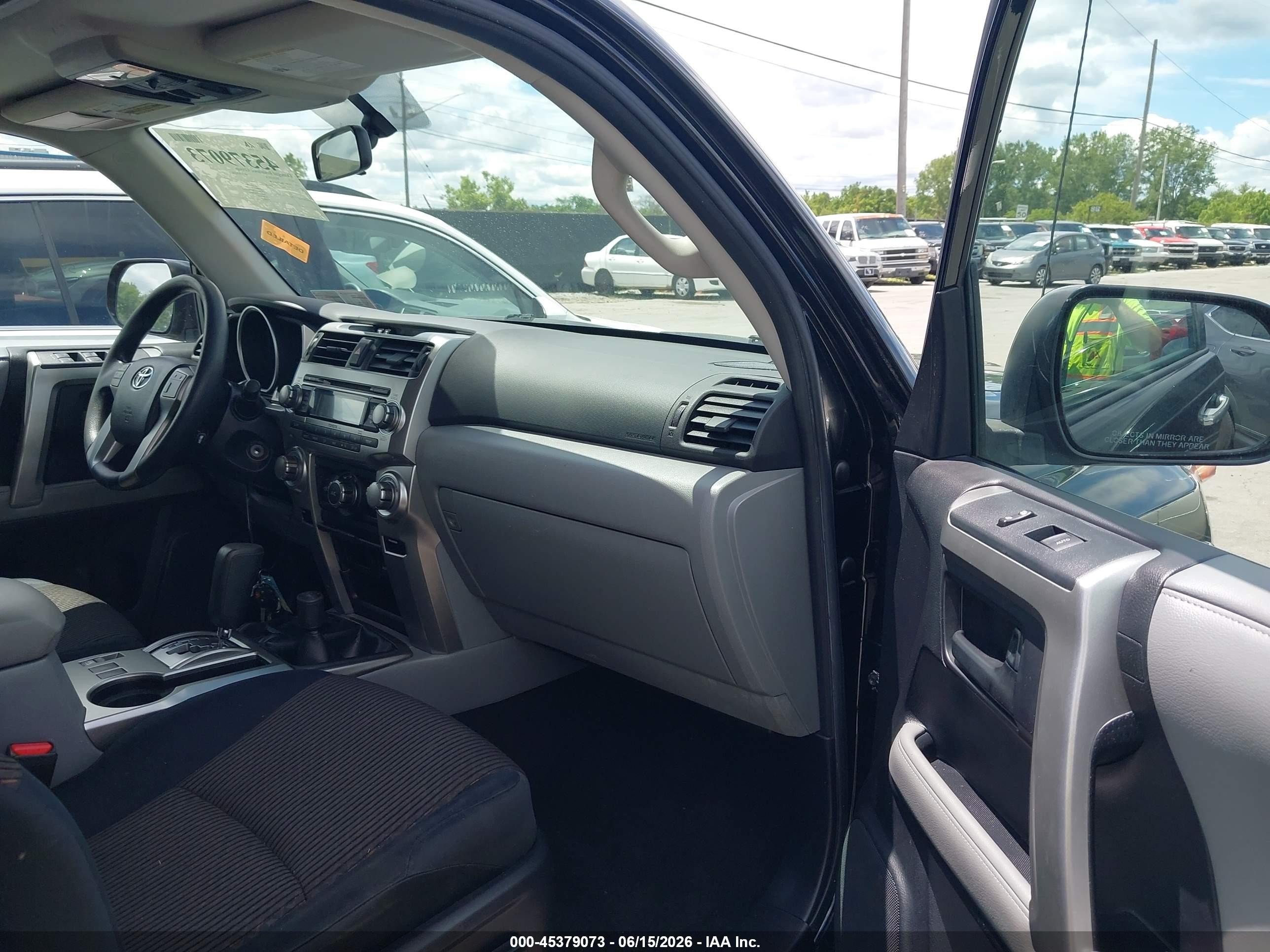 2011 Toyota 4runner Sr5 V6 Black vin: JTEBU5JR6B5051298