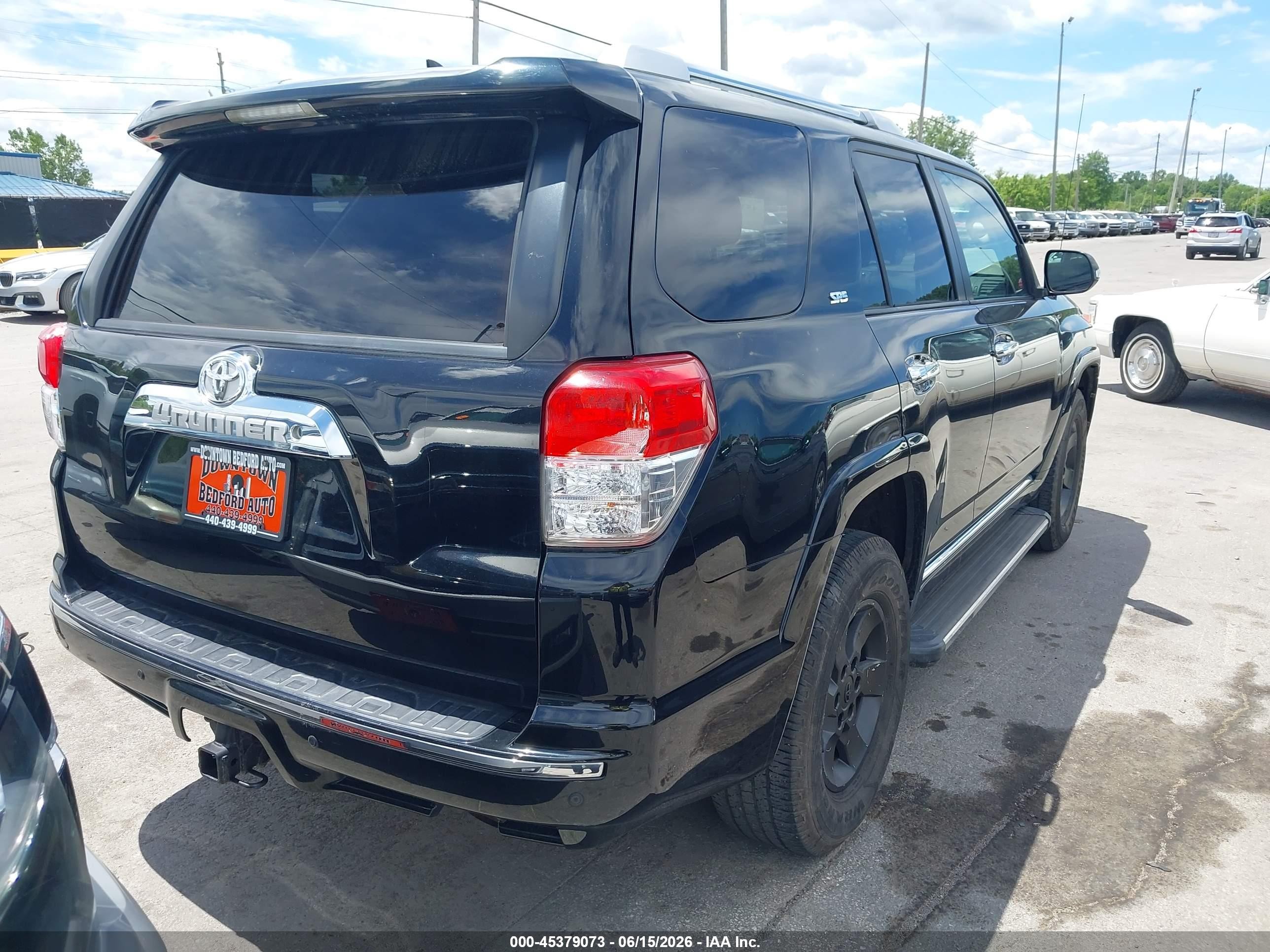 2011 Toyota 4runner Sr5 V6 Black vin: JTEBU5JR6B5051298