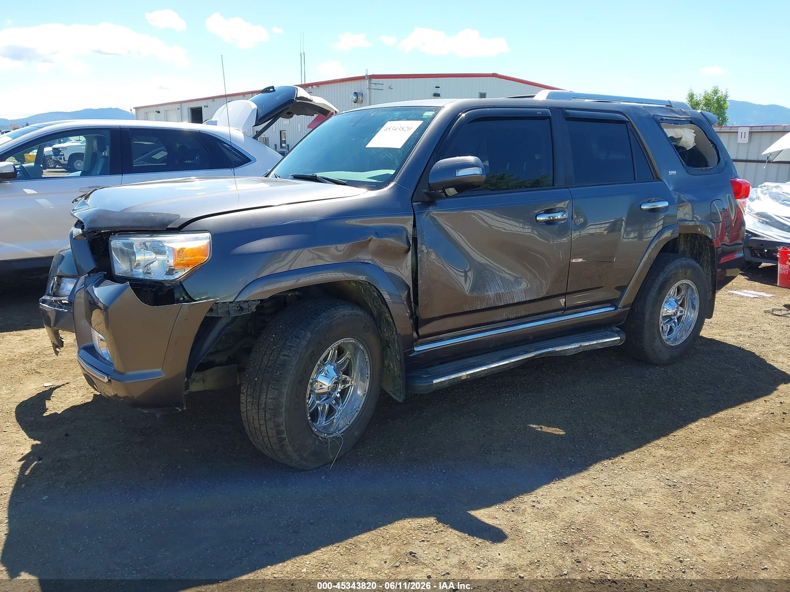 2011 Toyota 4runner Sr5 V6 Gray vin: JTEBU5JR6B5060177