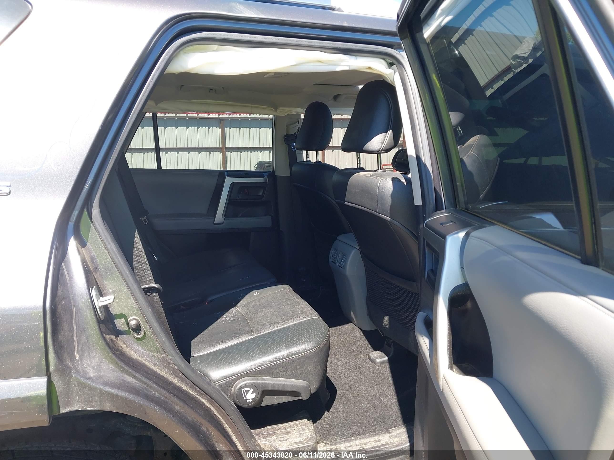 2011 Toyota 4runner Sr5 V6 Gray vin: JTEBU5JR6B5060177