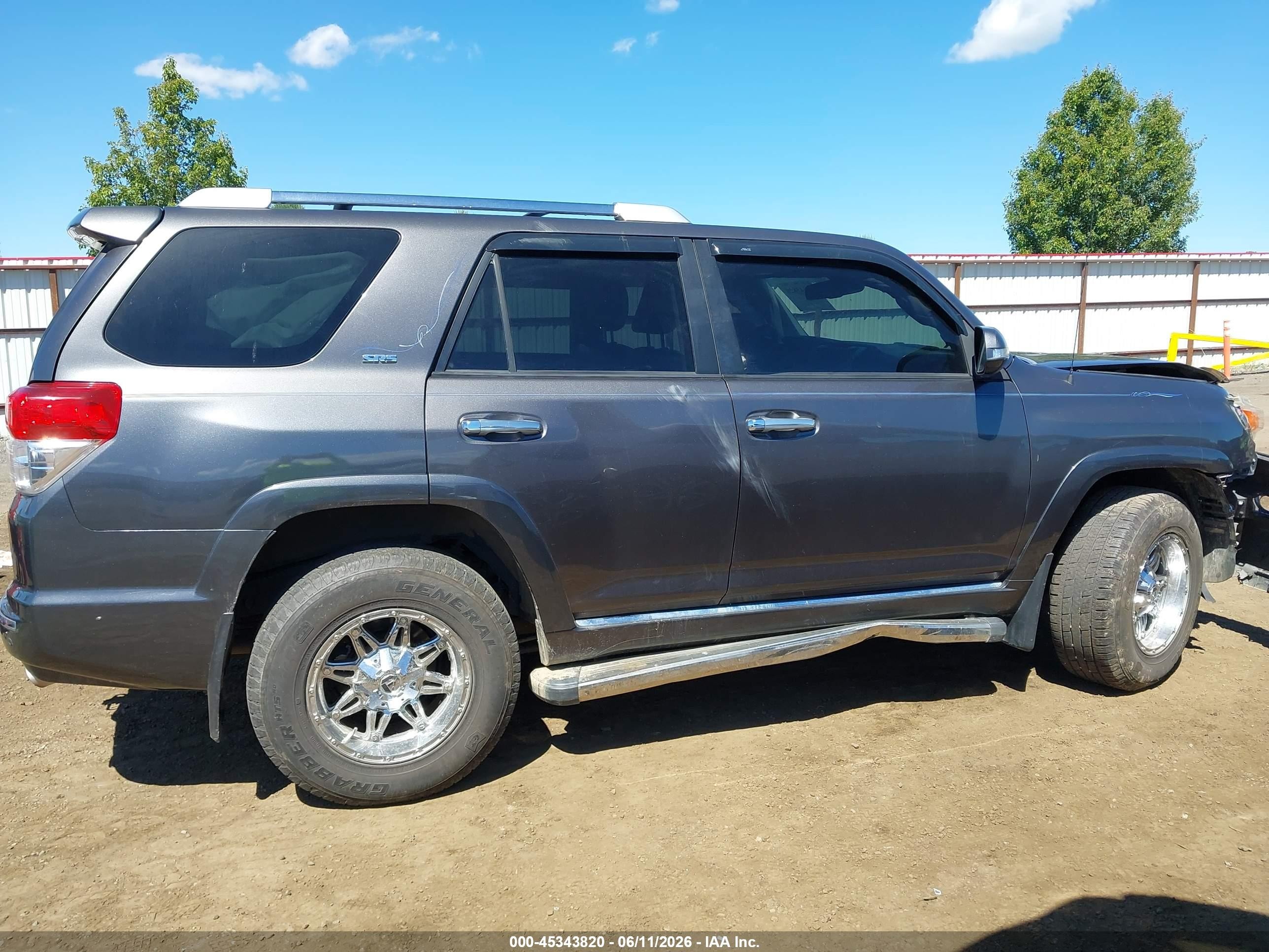 2011 Toyota 4runner Sr5 V6 Gray vin: JTEBU5JR6B5060177