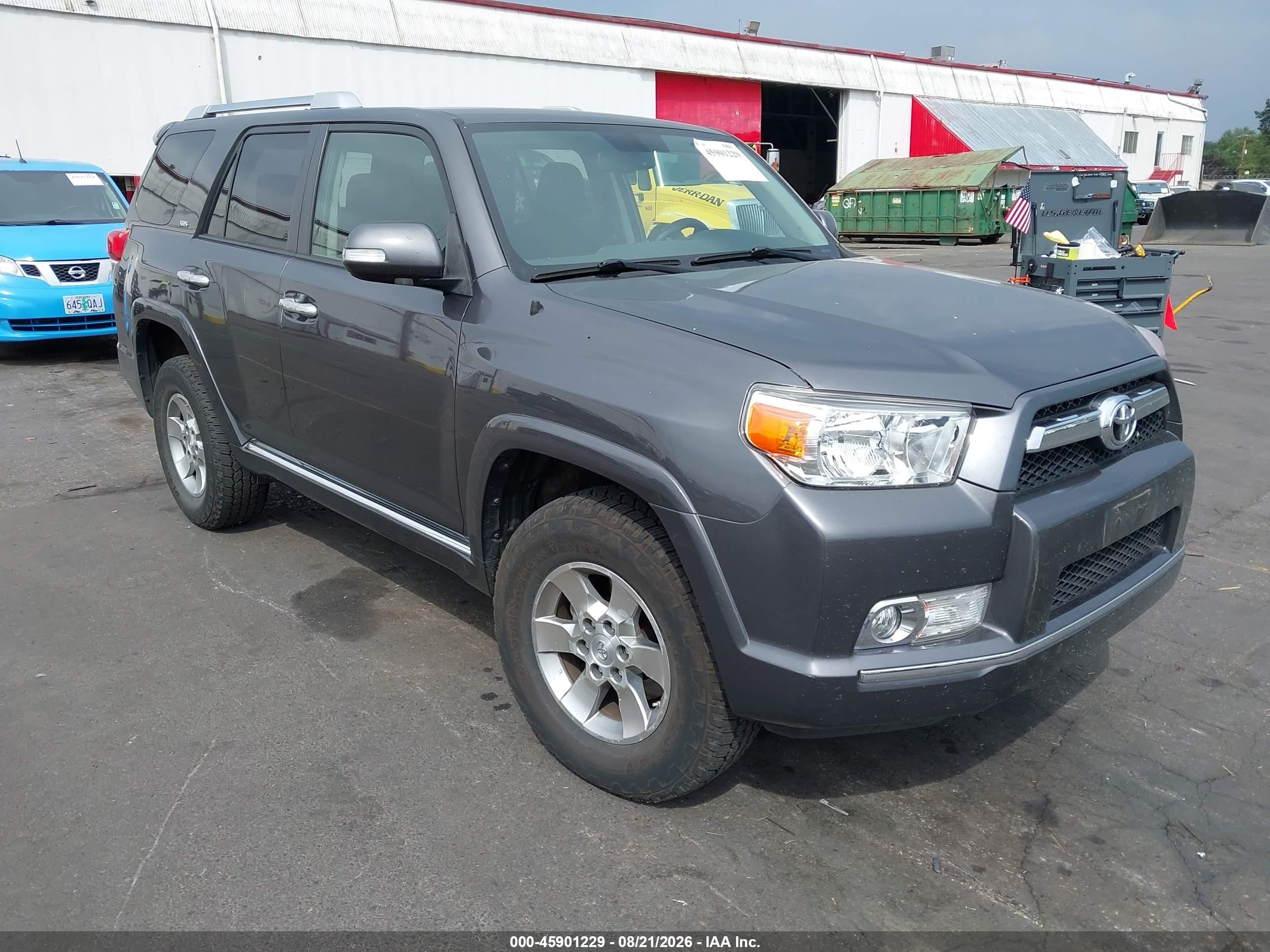 2011 Toyota 4runner Sr5 V6 Gray vin: JTEBU5JR6B5069641