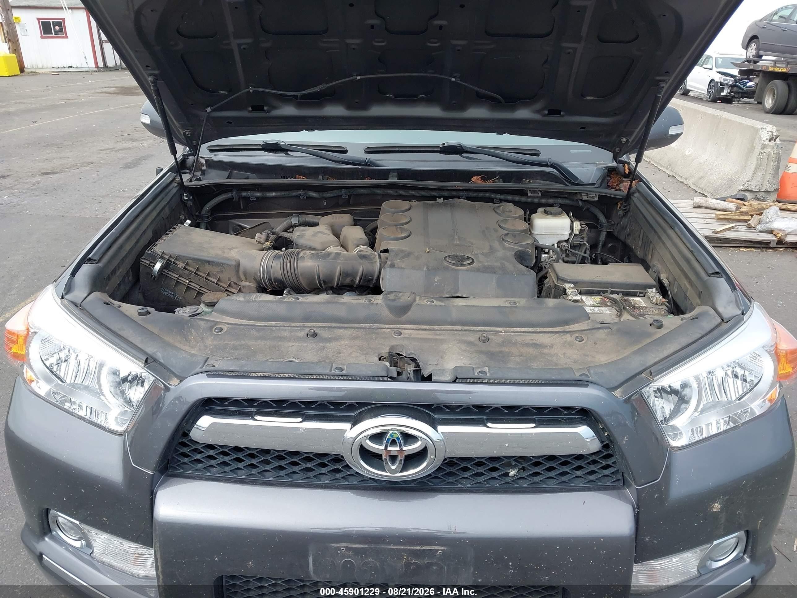 2011 Toyota 4runner Sr5 V6 Gray vin: JTEBU5JR6B5069641