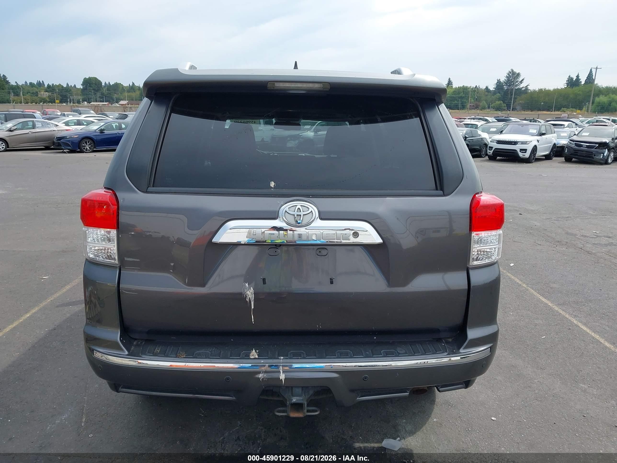 2011 Toyota 4runner Sr5 V6 Gray vin: JTEBU5JR6B5069641