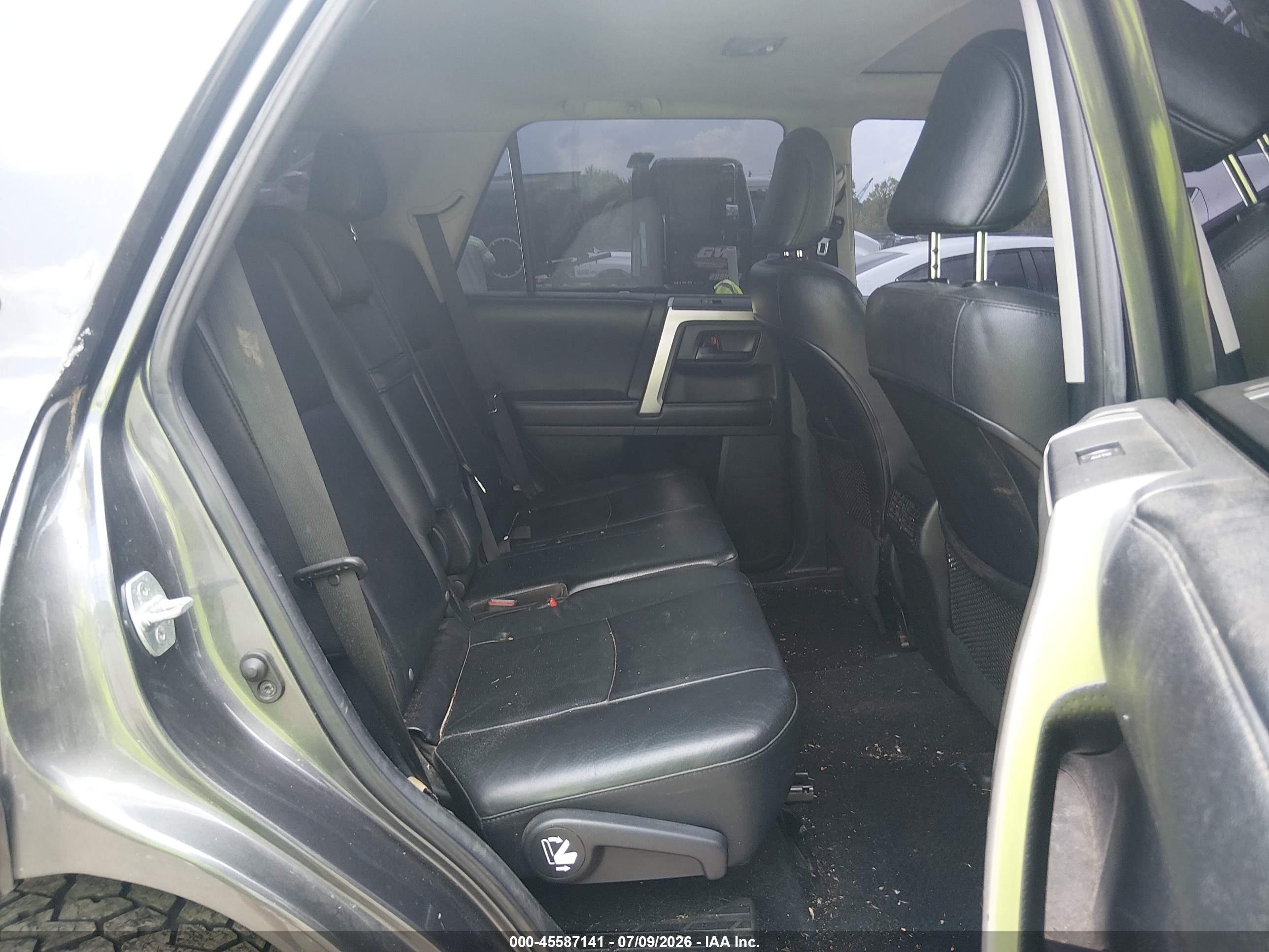 2012 Toyota 4runner Limited Gray vin: JTEBU5JR6C5087204