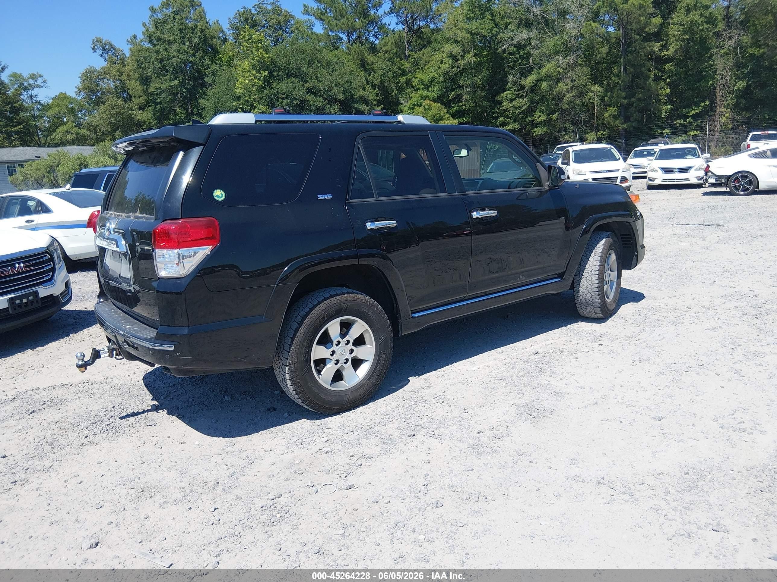 2012 Toyota 4runner Sr5 Black vin: JTEBU5JR6C5105118