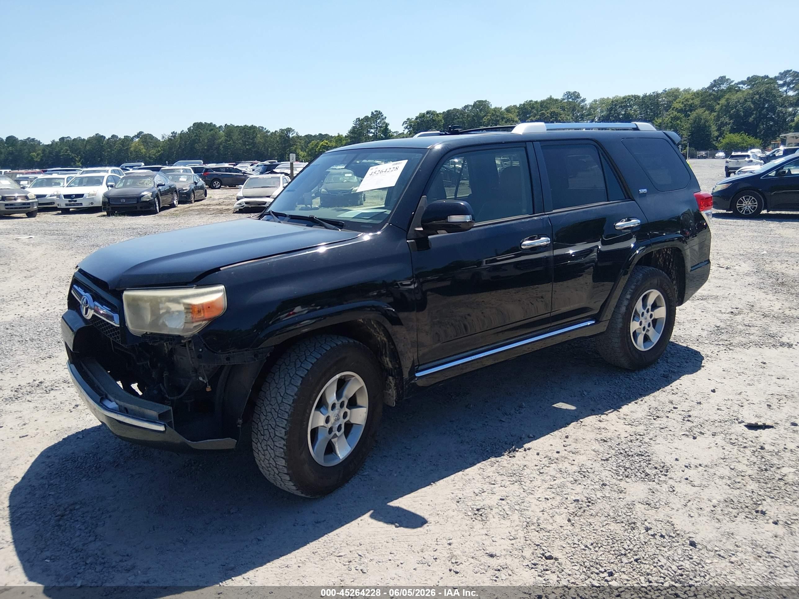 2012 Toyota 4runner Sr5 Black vin: JTEBU5JR6C5105118