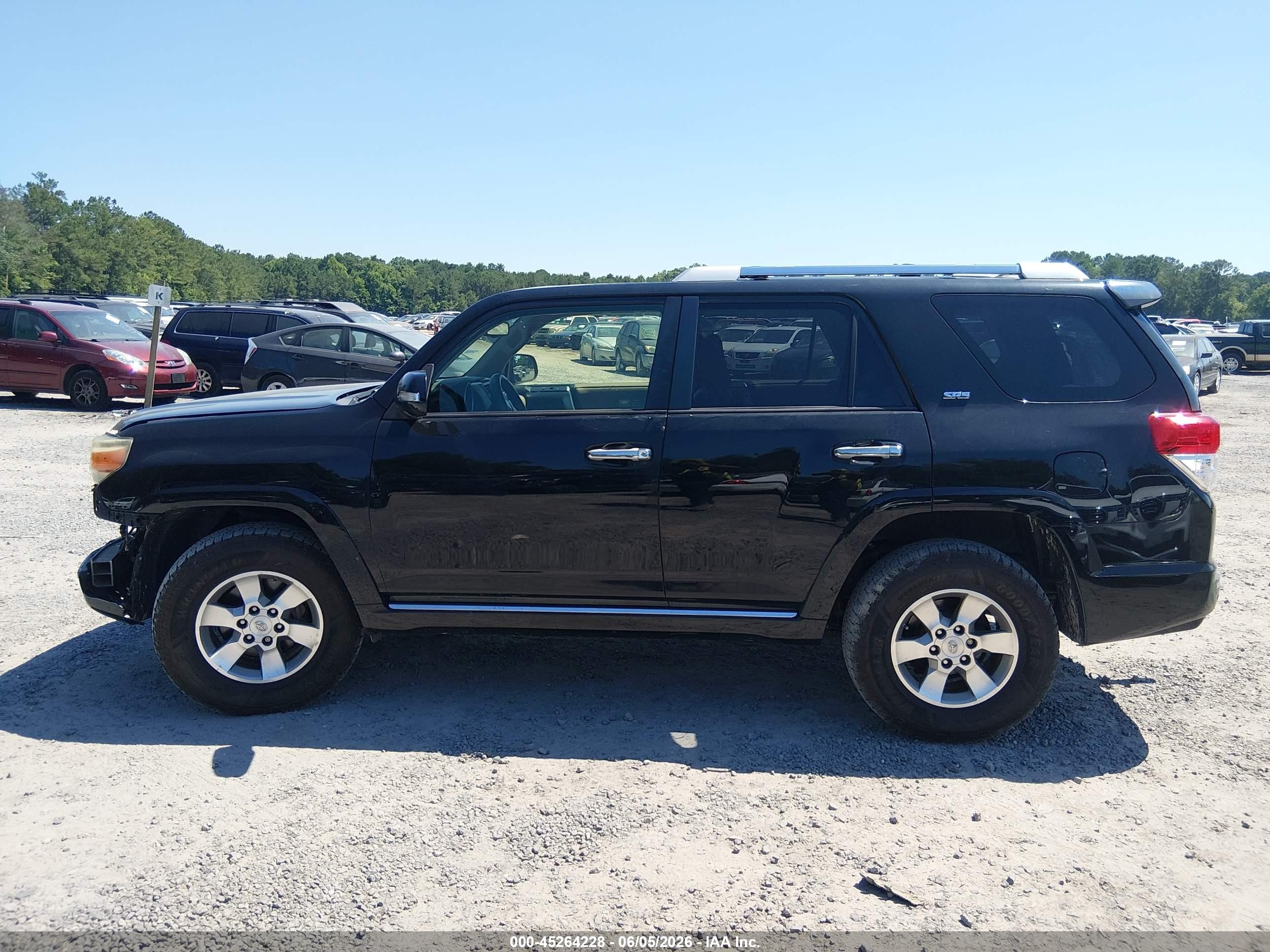 2012 Toyota 4runner Sr5 Black vin: JTEBU5JR6C5105118