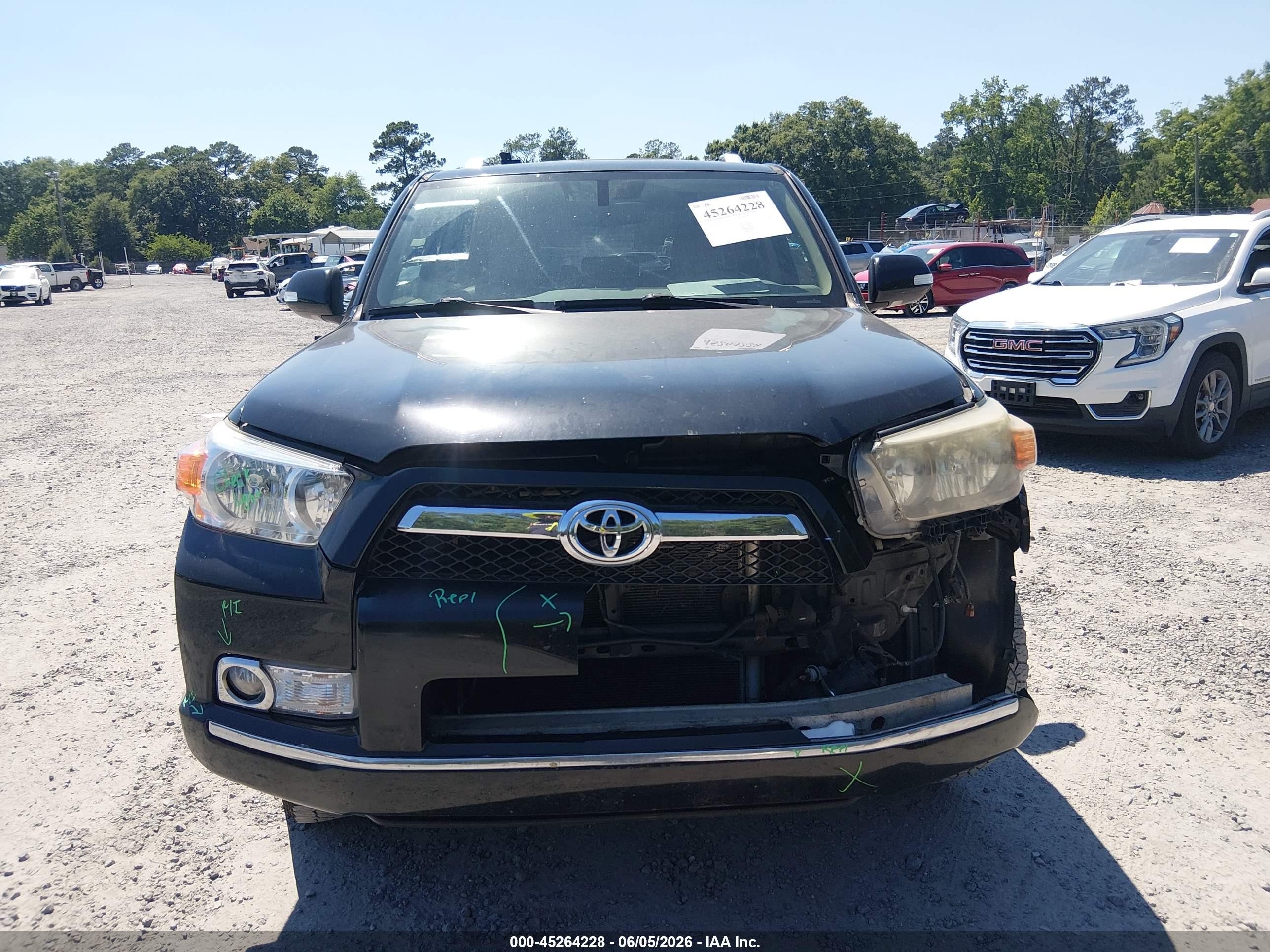 2012 Toyota 4runner Sr5 Black vin: JTEBU5JR6C5105118