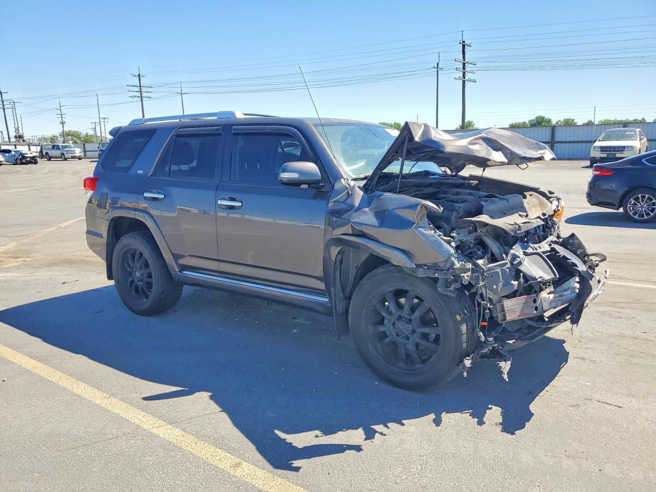 2013 Toyota 4runner Sr5 Charcoal vin: JTEBU5JR6D5113379