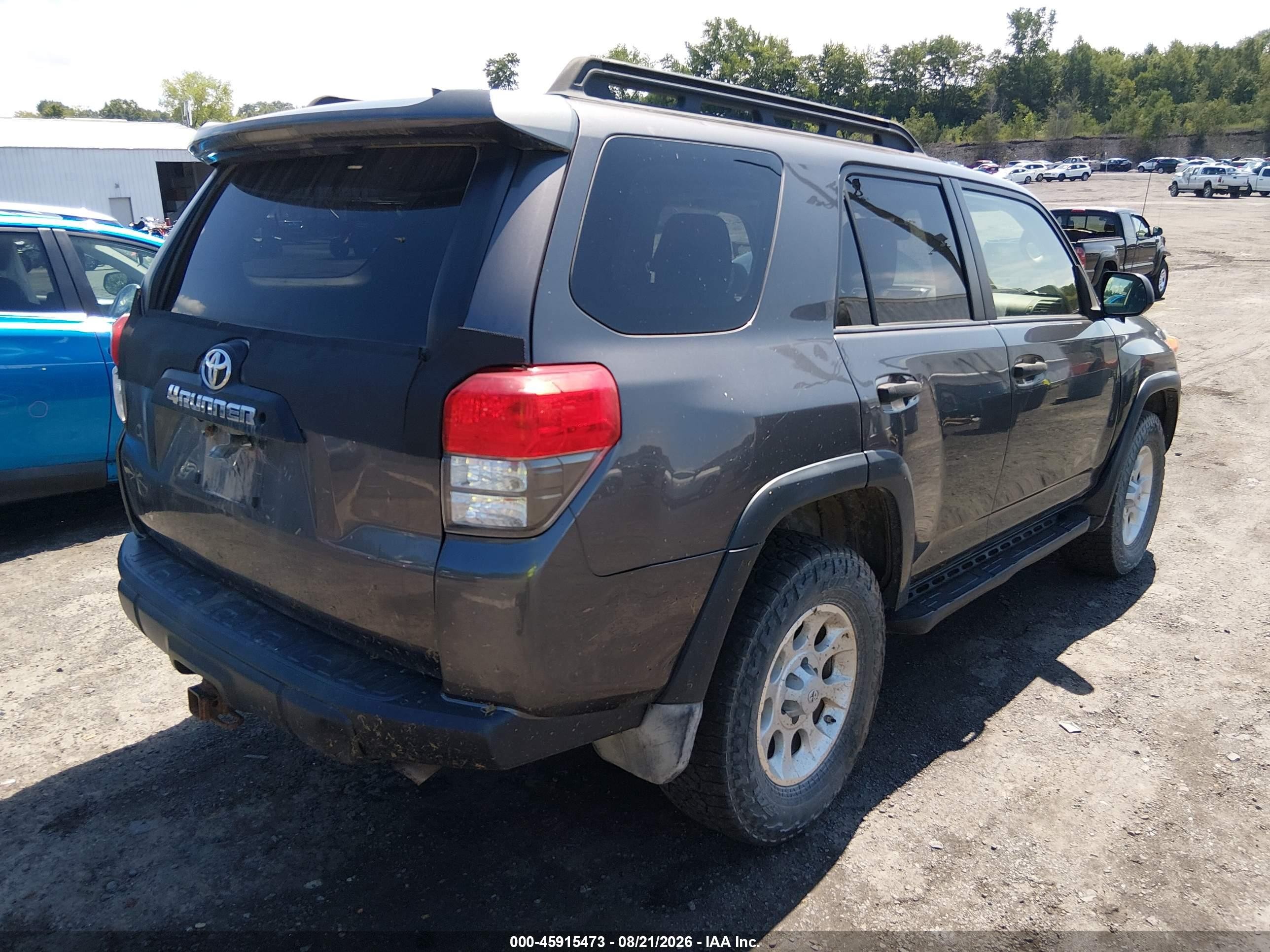 2013 Toyota 4runner Trail Gray vin: JTEBU5JR6D5138847